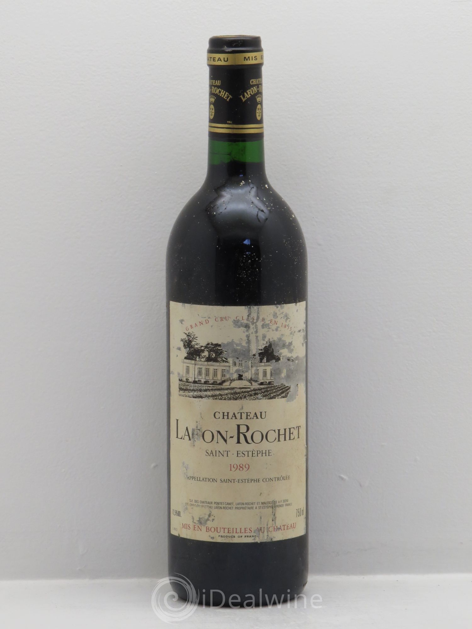 Château Lafon Rochet 4ème Grand Cru Classé 1989 - Lot de 1 bouteille - 0