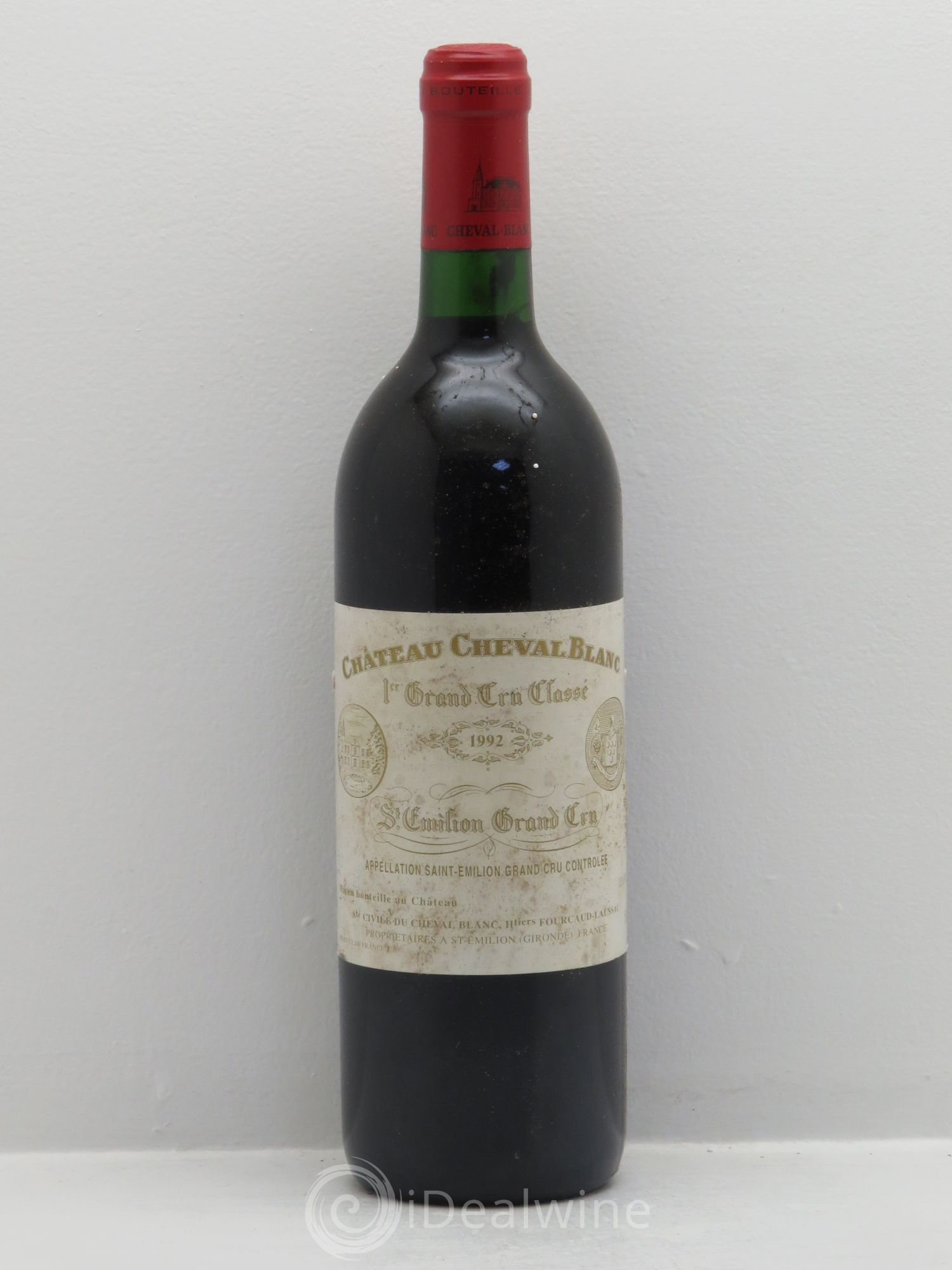 Château Cheval Blanc 1er Grand Cru Classé A 1992 - Lot de 1 bouteille - 0