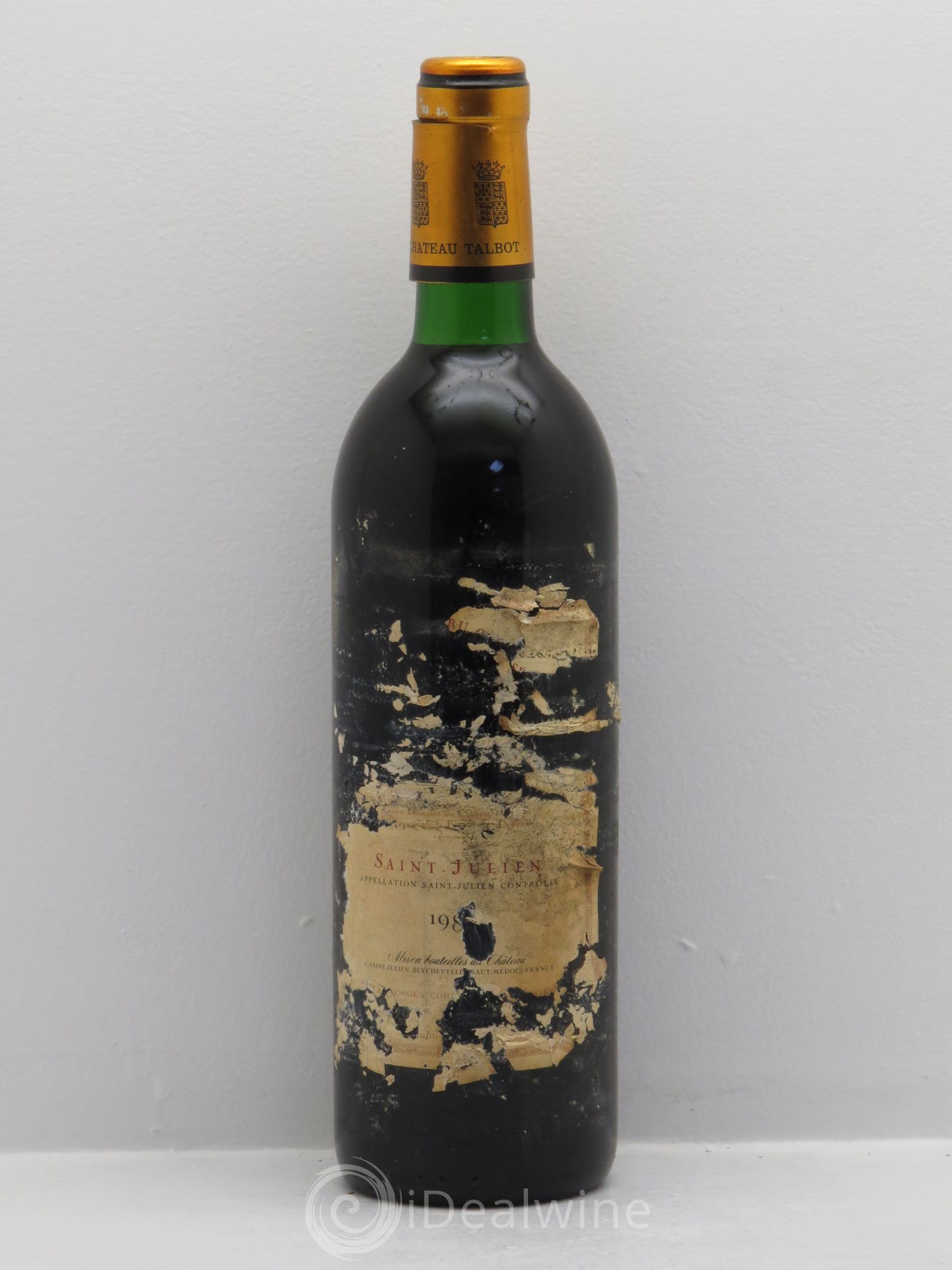 Château Talbot 4ème Grand Cru Classé - Lot de 1 bouteille - 0