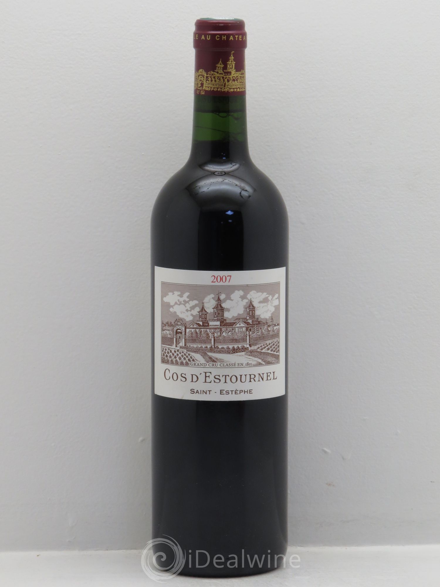 Cos d'Estournel 2ème Grand Cru Classé (sans prix de réserve) 2007 - Lot de 1 bouteille - 0