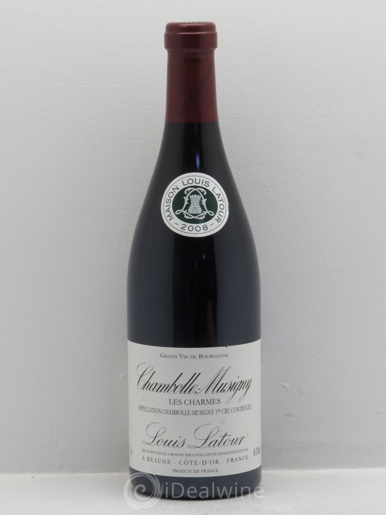 Chambolle-Musigny 1er Cru Louis Latour (sans prix de réserve) 2008 - Posten von 1 Flasche - 0