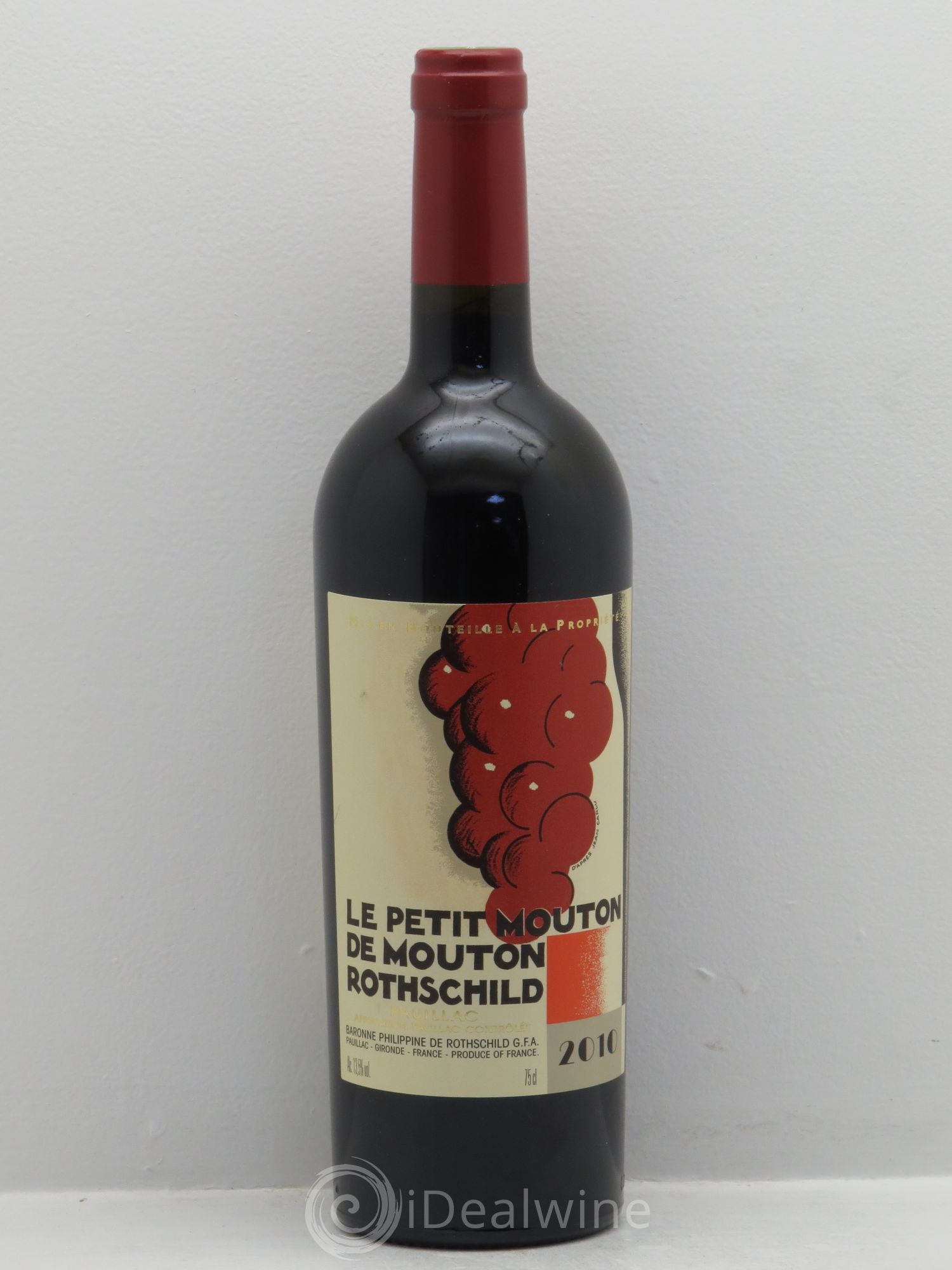 Petit Mouton Second Vin (sans prix de réserve) 2010 - Lot de 1 bouteille - 0