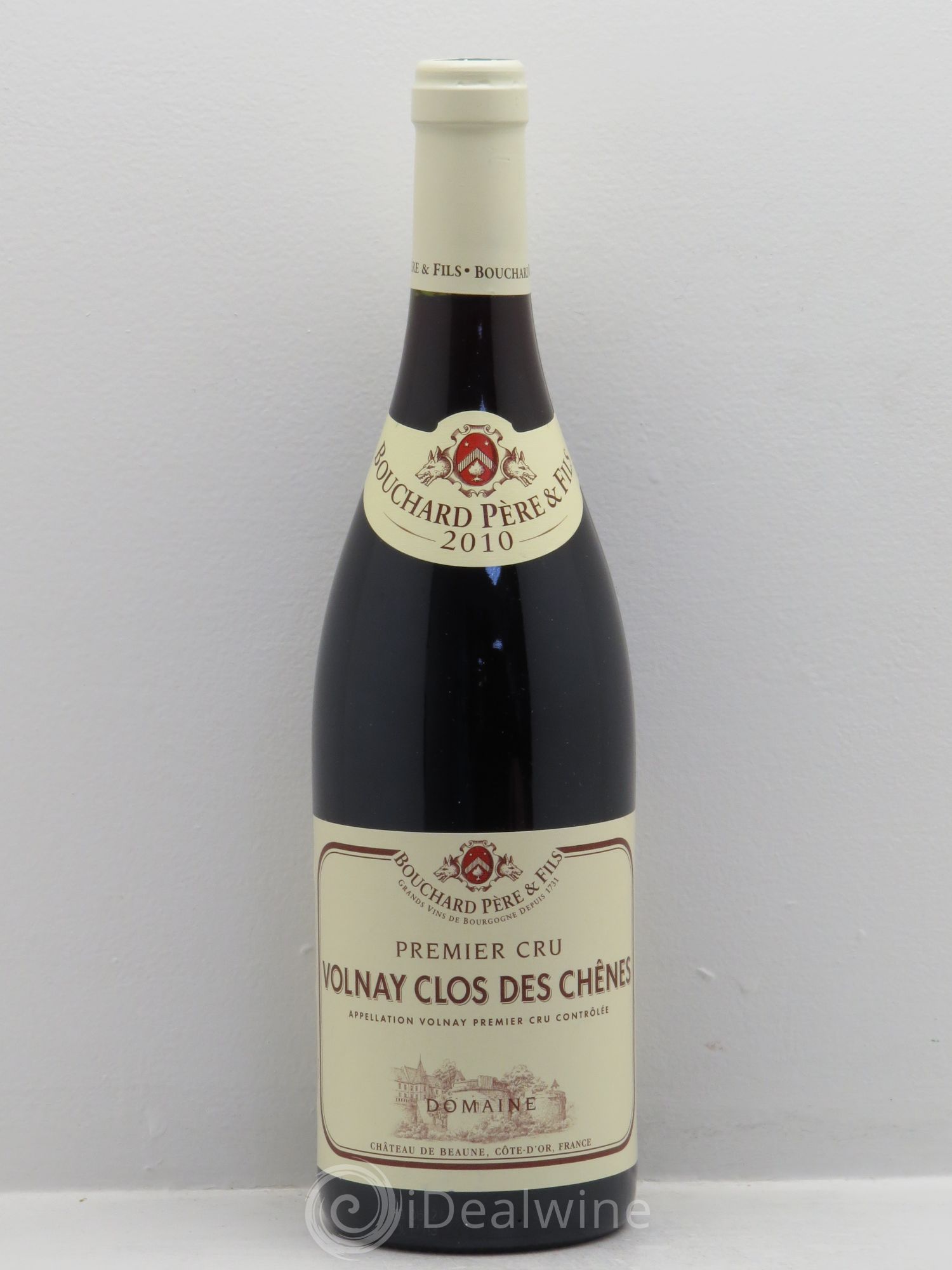 Volnay 1er Cru Clos des Chênes Bouchard Père & Fils (sans prix de réserve) 2010 - Lot de 1 bouteille - 0