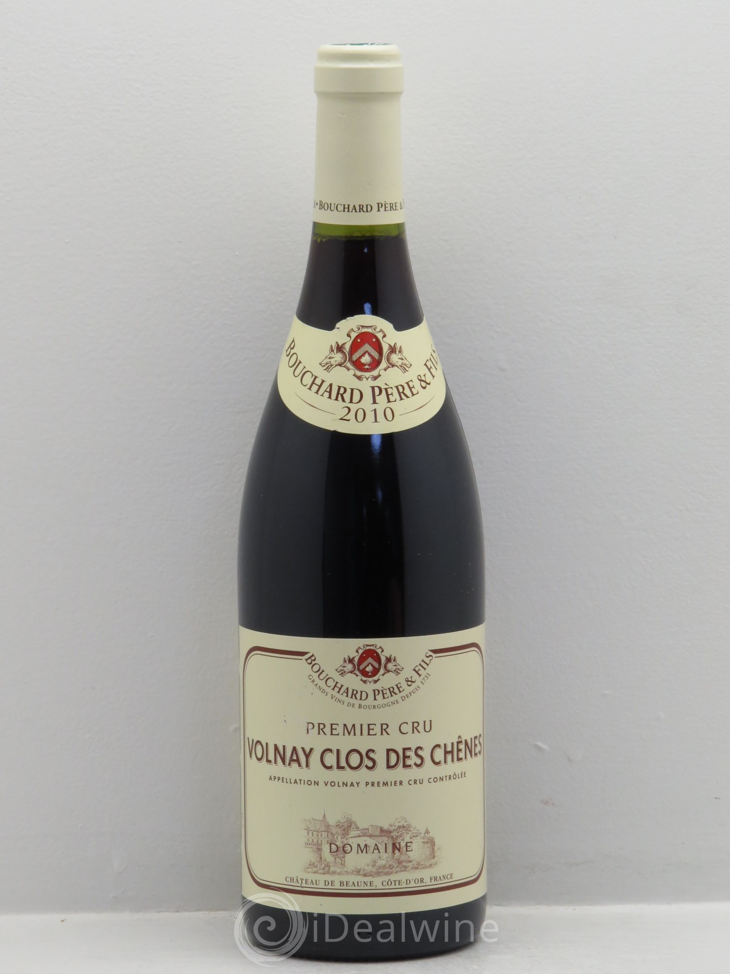 Volnay 1er Cru Clos des Chênes Bouchard Père & Fils (sans prix de réserve) 2010 - Lot de 1 bouteille - 0