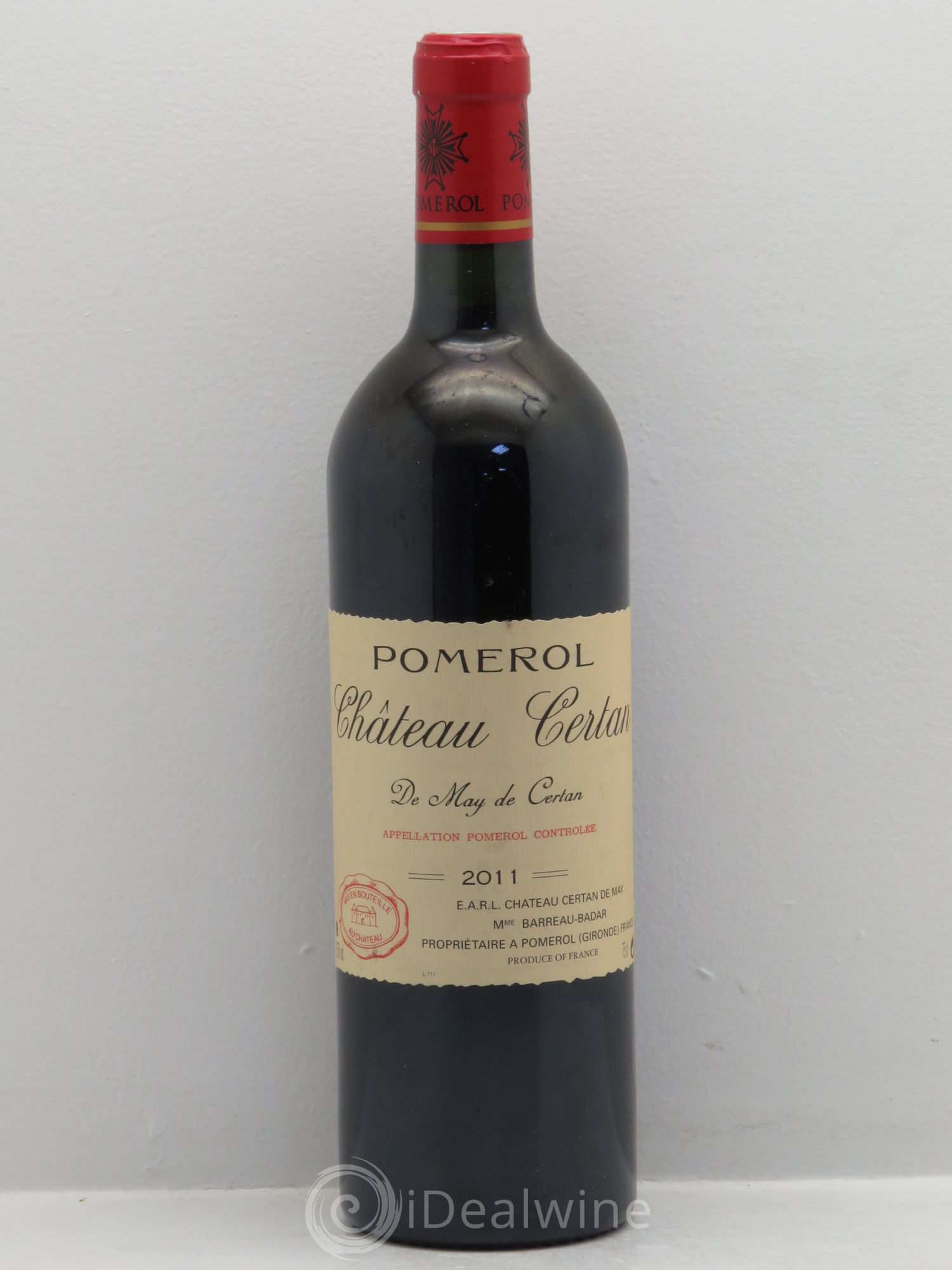 Château Certan de May (sans prix de réserve) 2011 - Lot de 1 bouteille - 0
