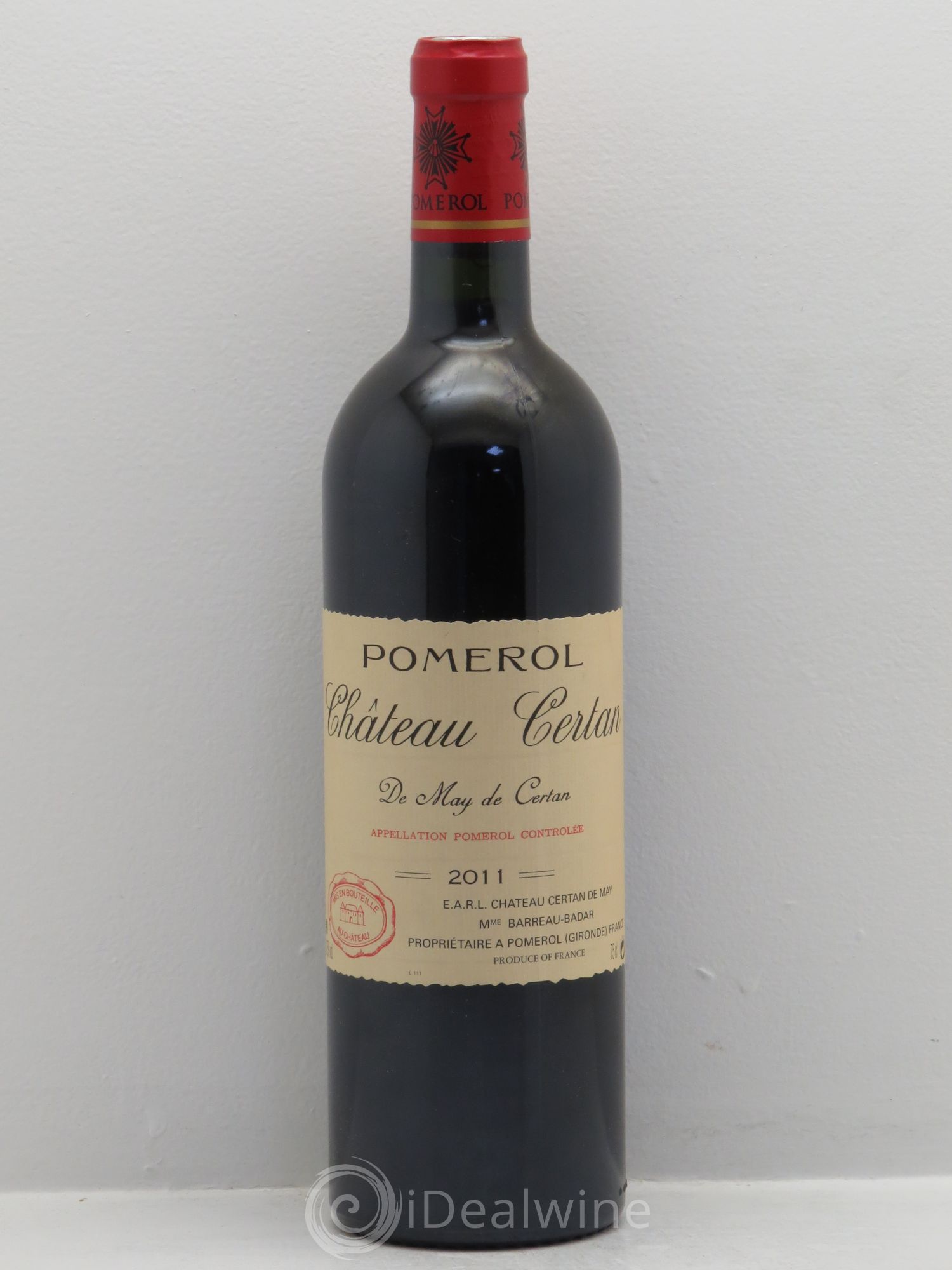 Château Certan de May (sans prix de réserve) 2011 - Lot de 1 bouteille - 0