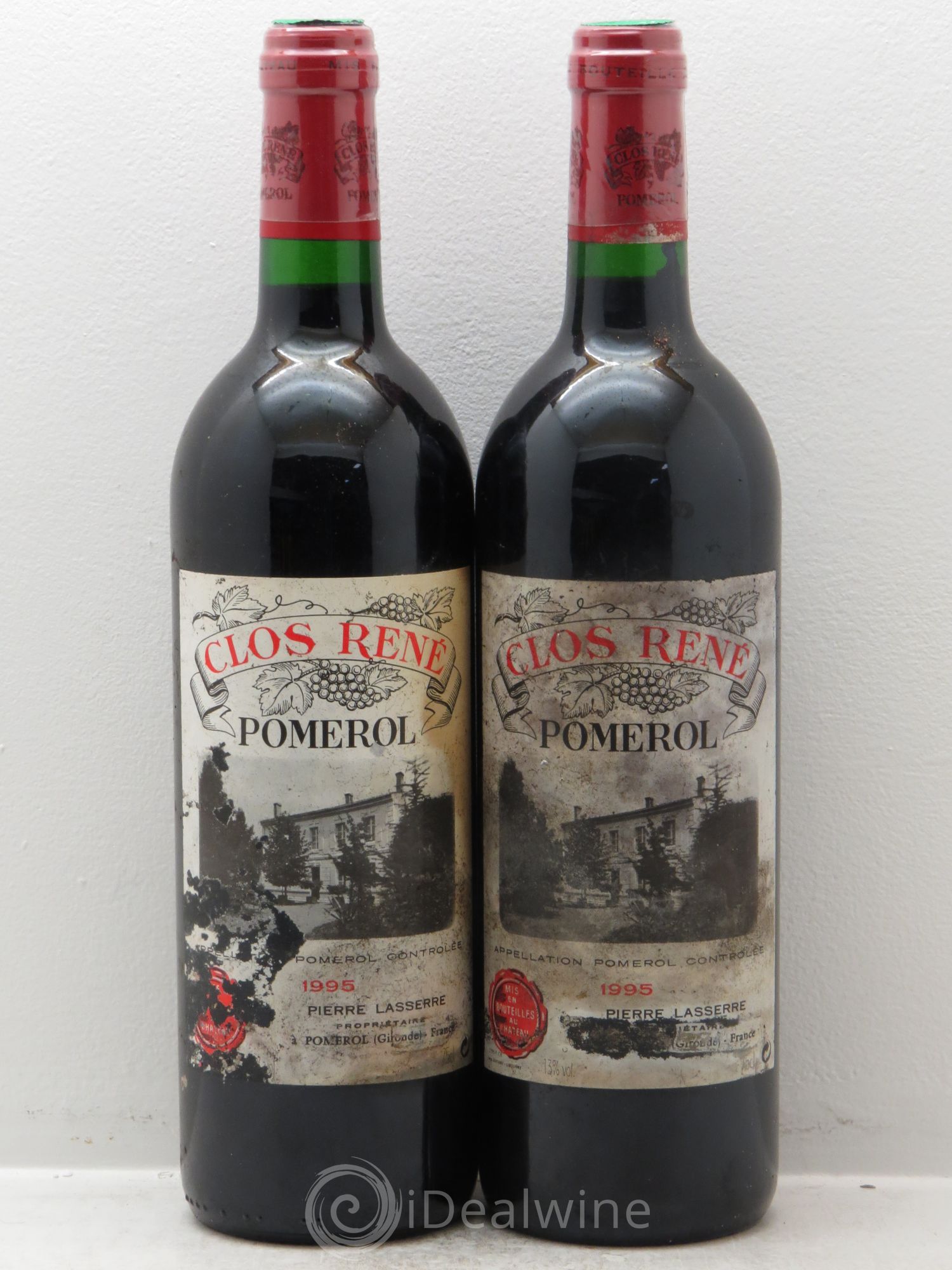 Clos René (senza prezzo di riserva) 1995 - Lotto di 2 bottiglie - 0