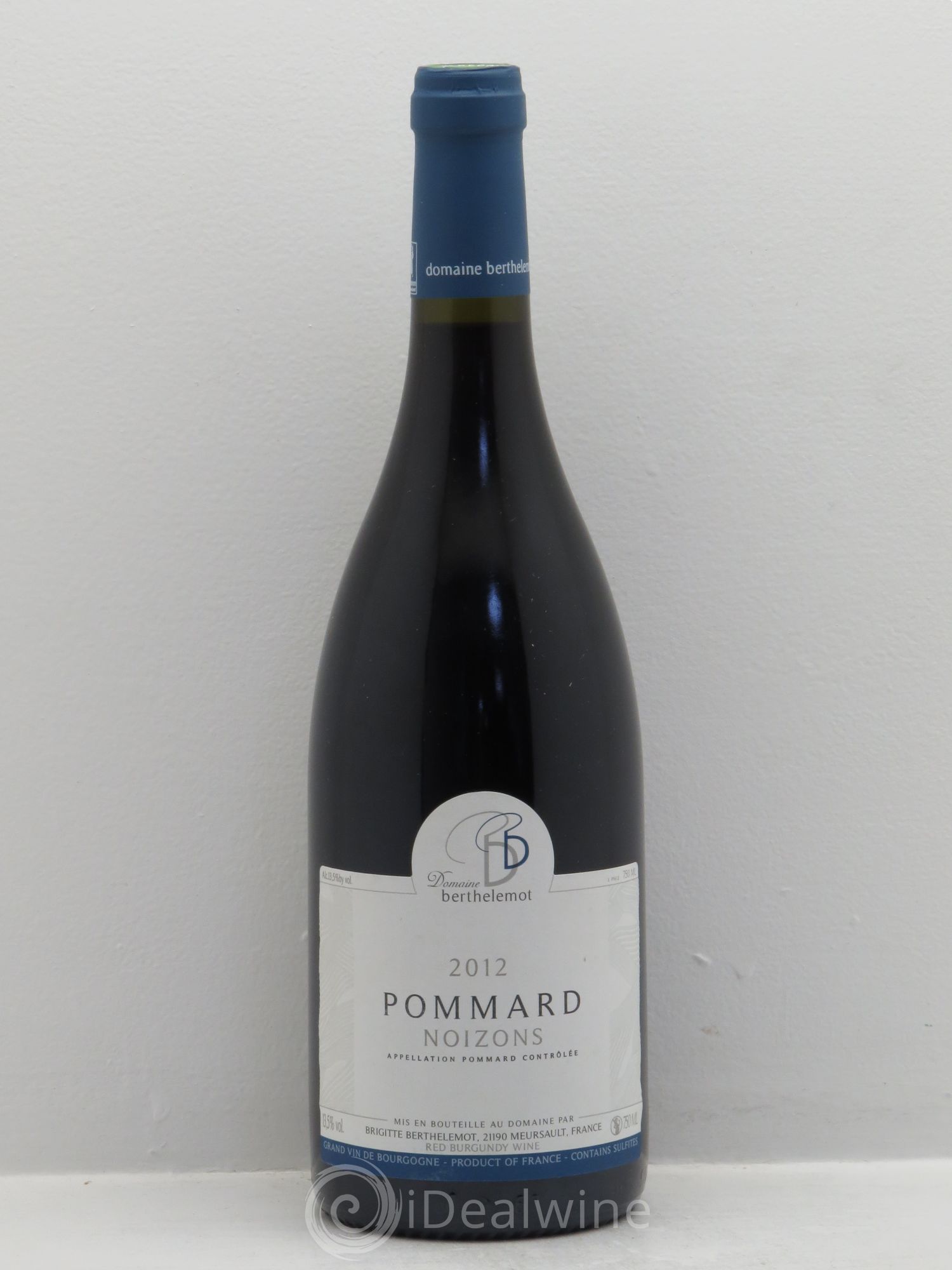 Pommard Les Noizons Domaine Berthelemot (sans prix de réserve) 2012 - Posten von 1 Flasche - 0