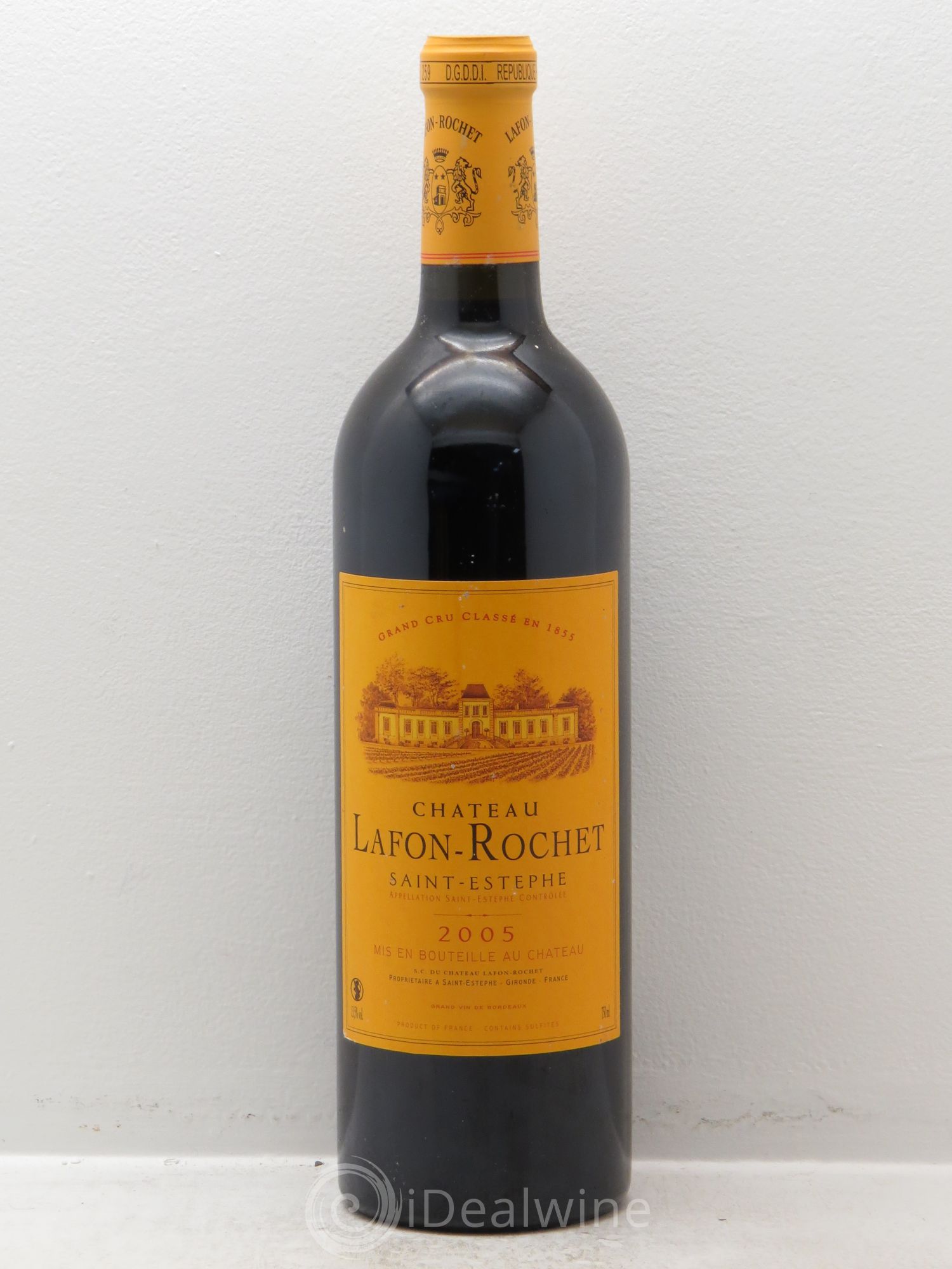 Château Lafon Rochet 4ème Grand Cru Classé (sans prix de réserve) 2005 - Lot de 1 bouteille - 0