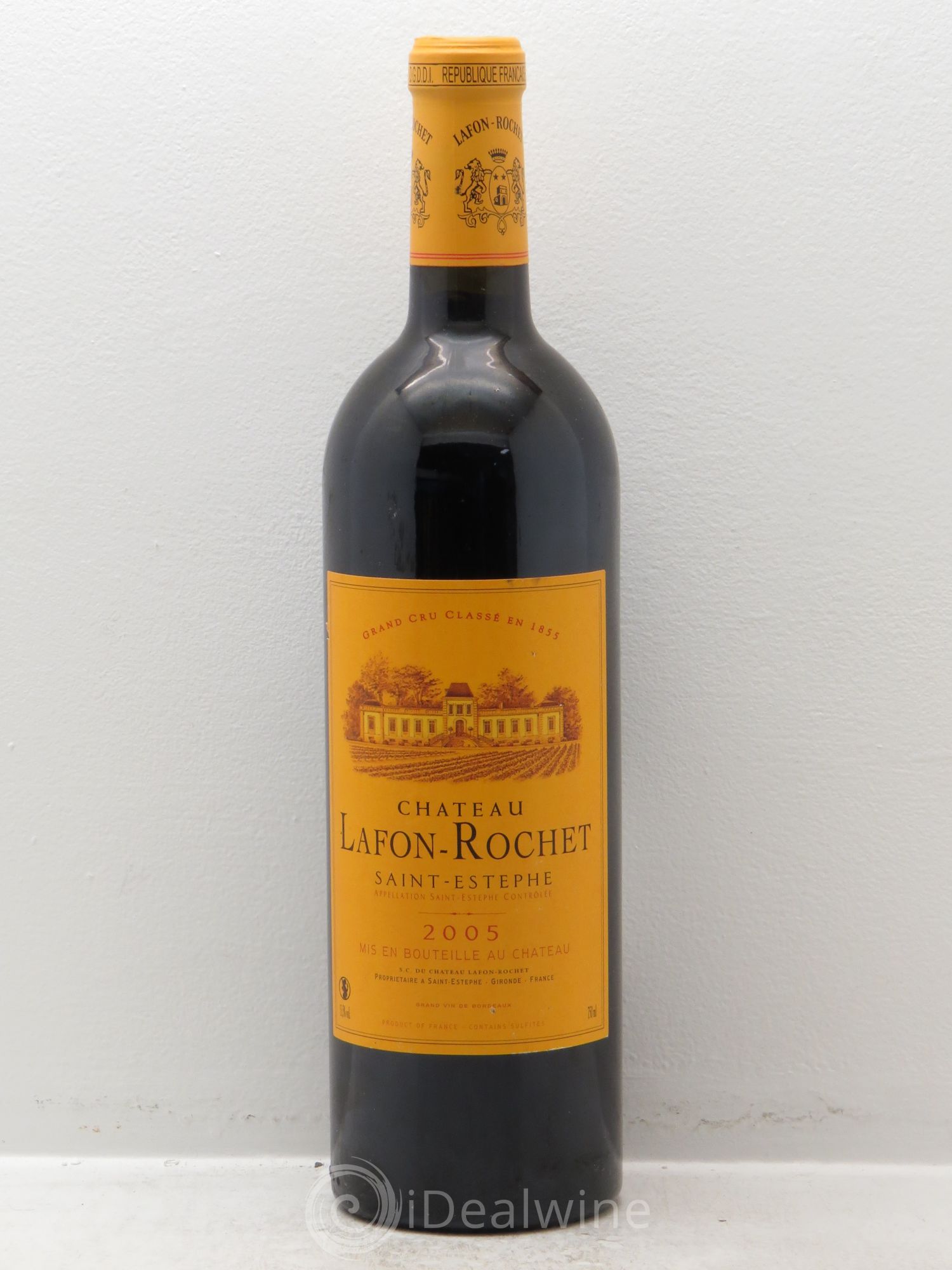 Château Lafon Rochet 4ème Grand Cru Classé (sans prix de réserve) 2005 - Lot de 1 bouteille - 0