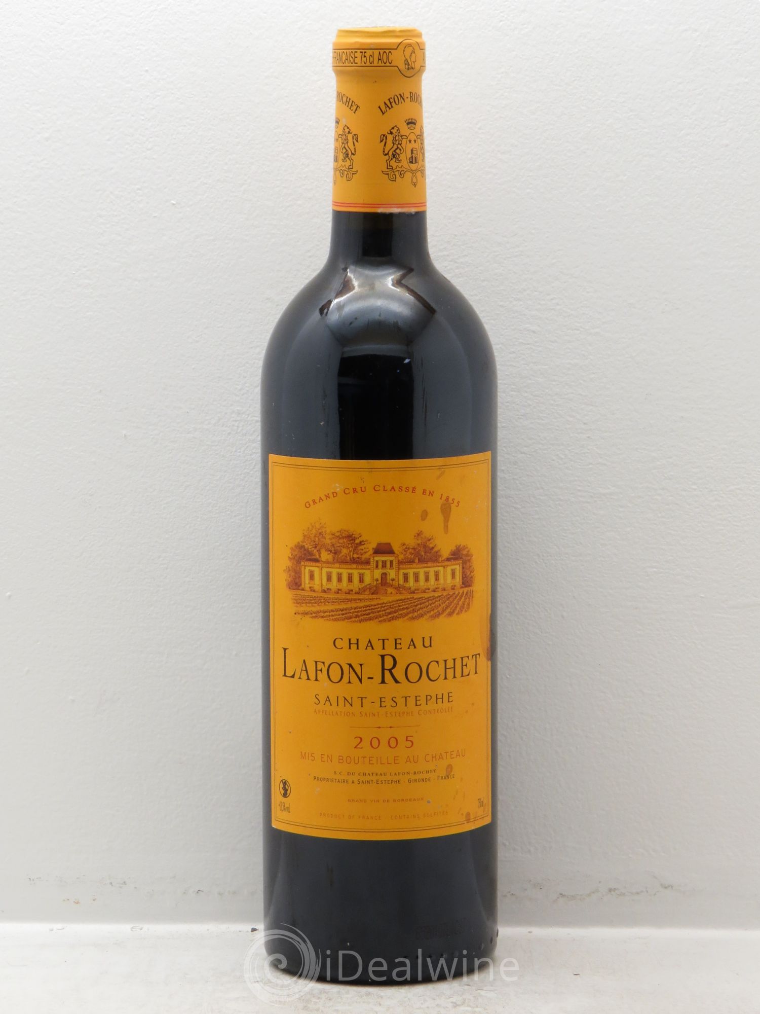 Château Lafon Rochet 4ème Grand Cru Classé (sans prix de réserve) 2005 - Lot de 1 bouteille - 0