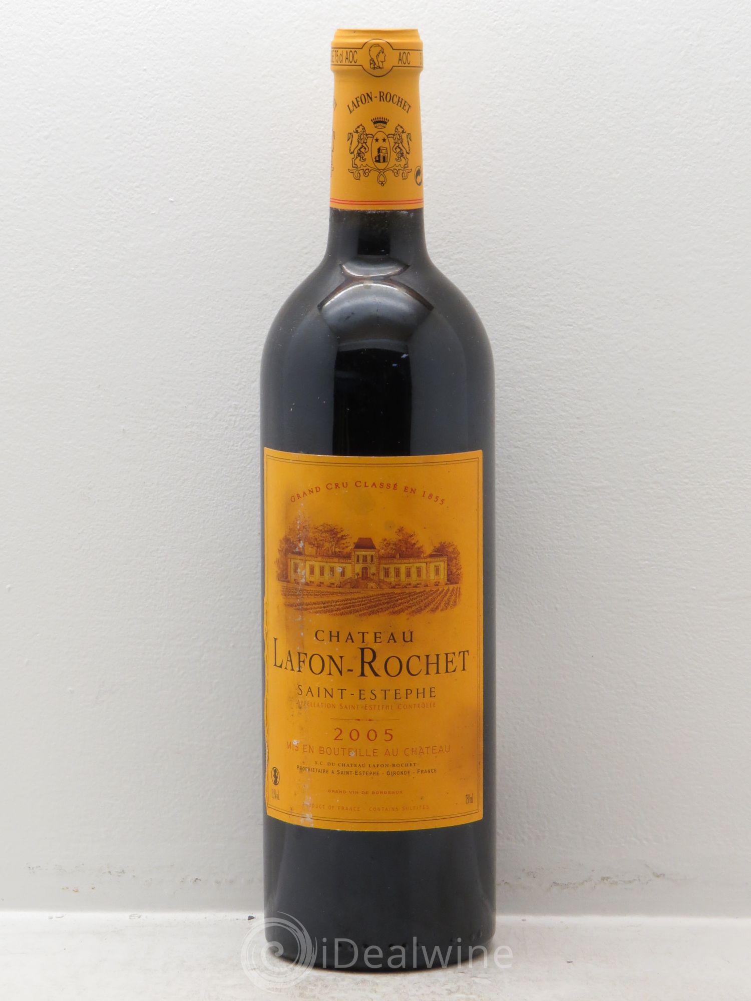 Château Lafon Rochet 4ème Grand Cru Classé (sans prix de réserve) 2005 - Lot de 1 bouteille - 0