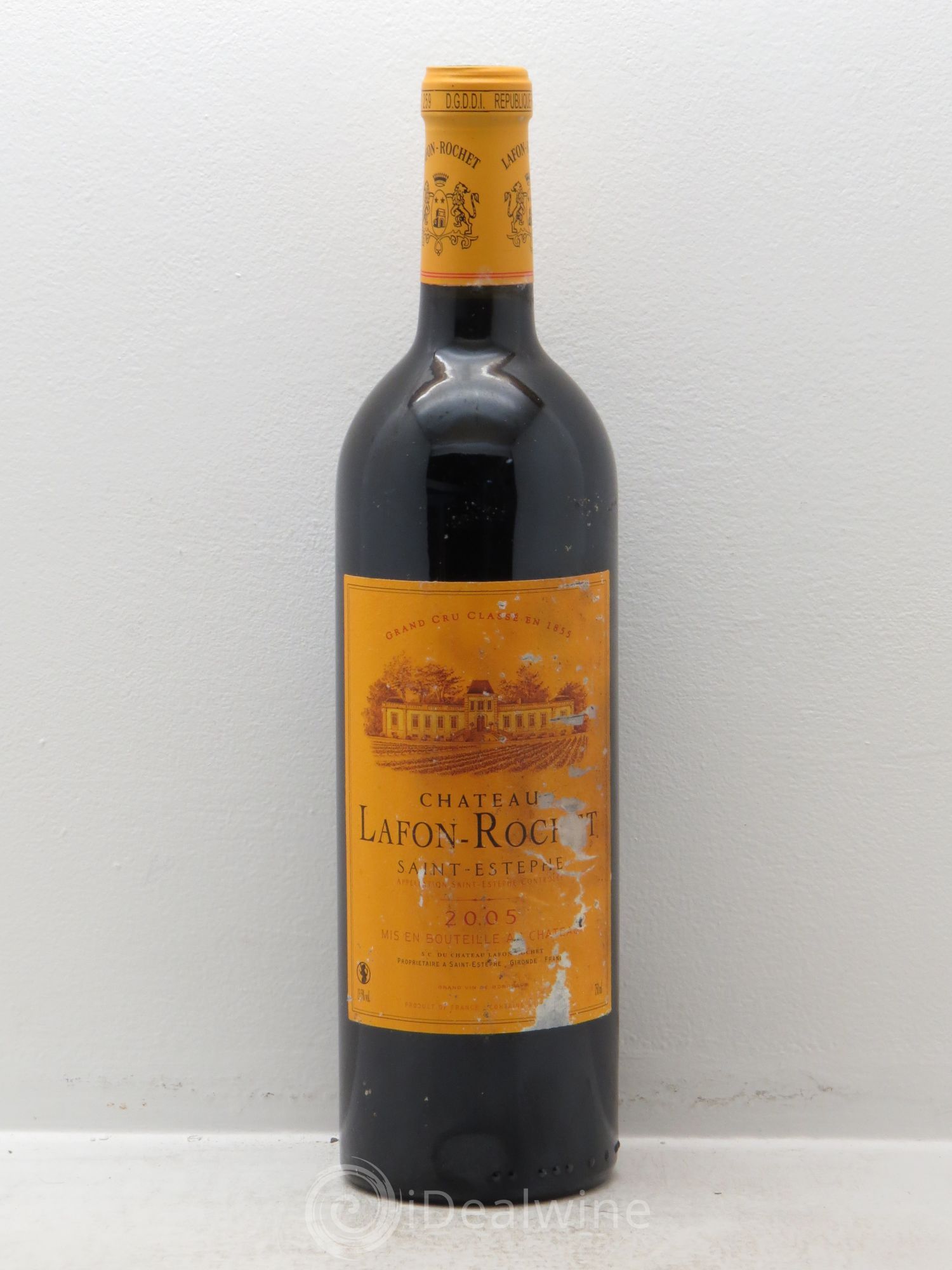 Château Lafon Rochet 4ème Grand Cru Classé (sans prix de réserve) 2005 - Lot de 1 bouteille - 0