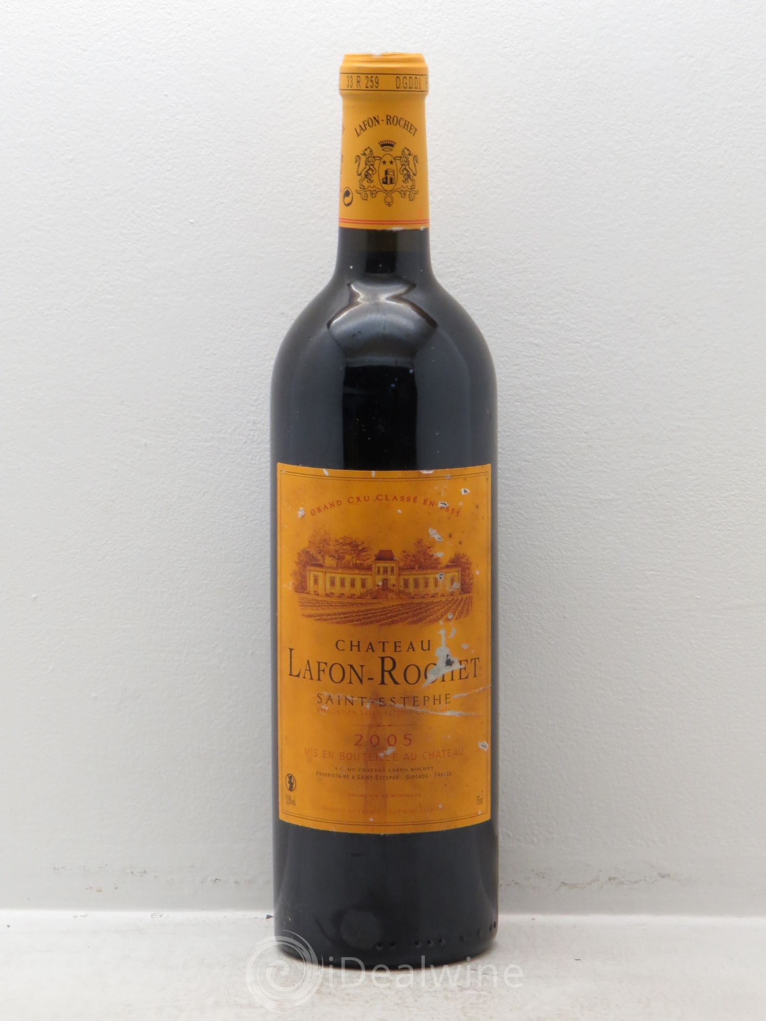 Château Lafon Rochet 4ème Grand Cru Classé (sans prix de réserve) 2005 - Lot de 1 bouteille - 0