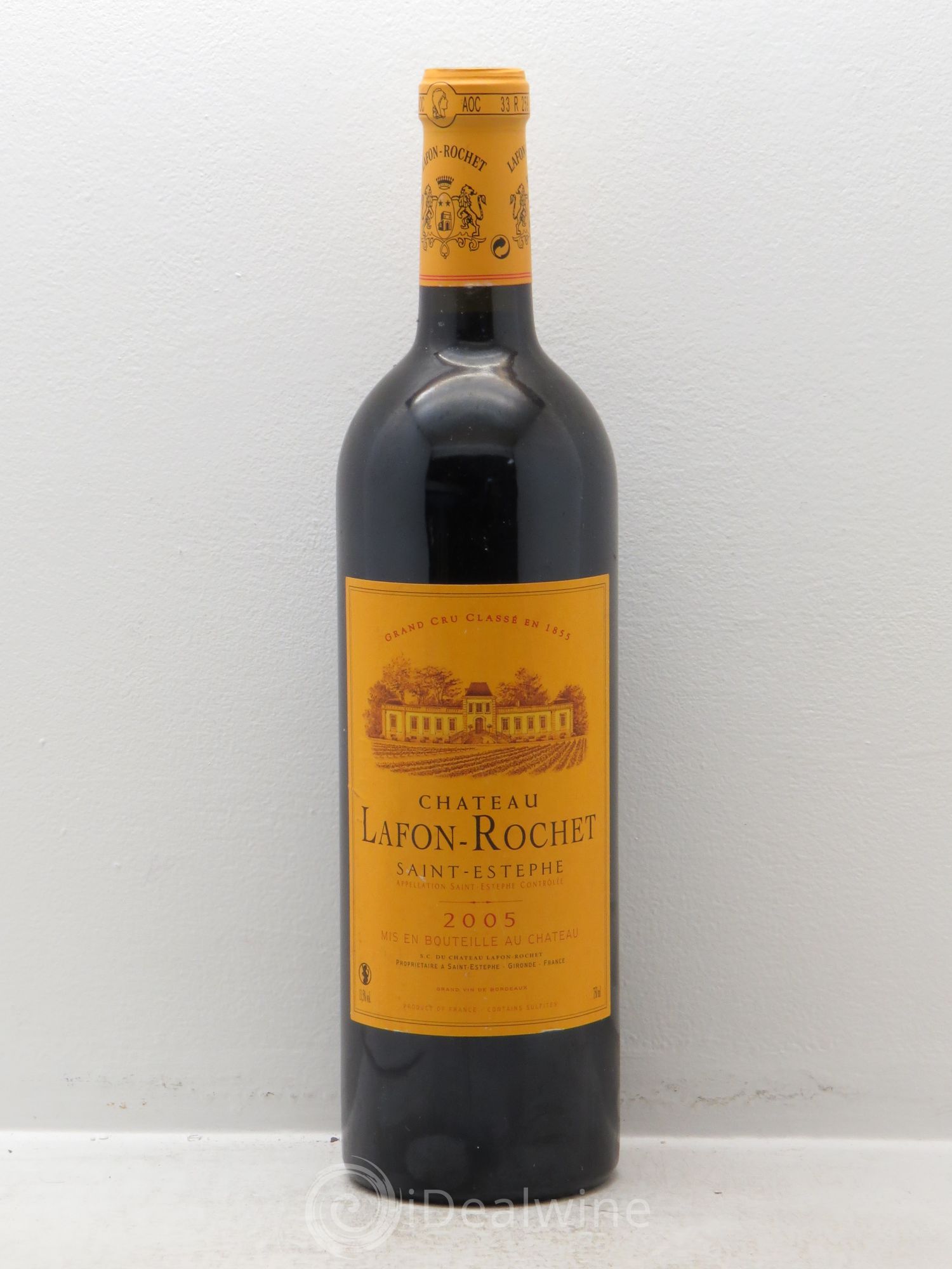 Château Lafon Rochet 4ème Grand Cru Classé (sans prix de réserve) 2005 - Lot de 1 bouteille - 0