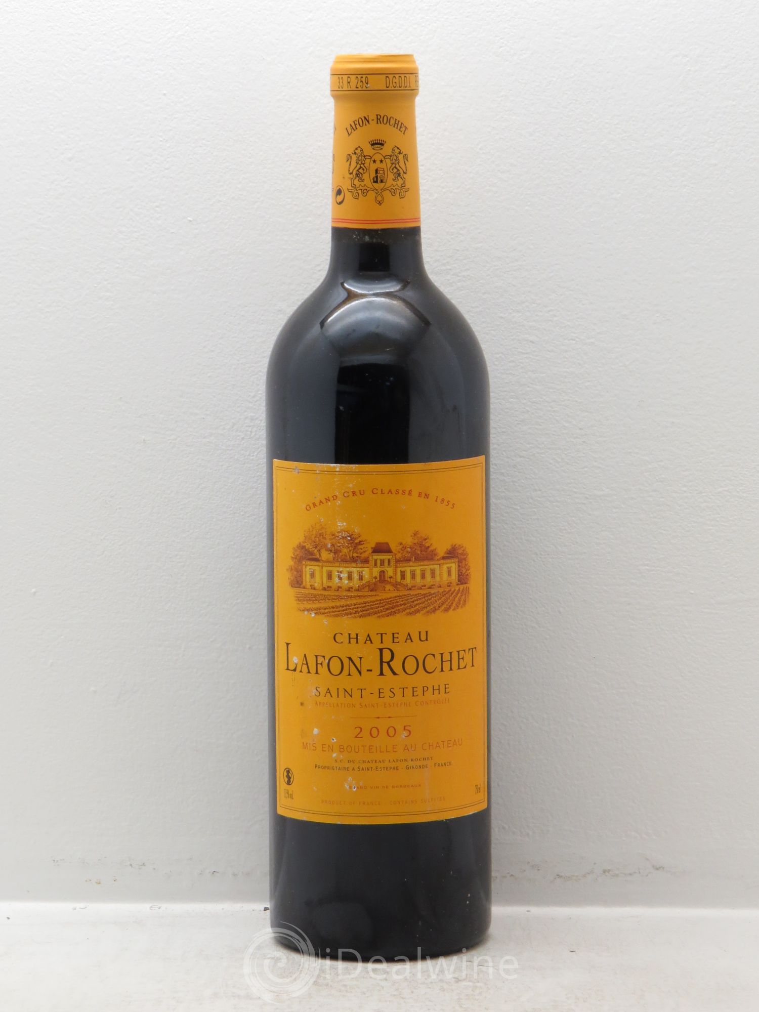 Château Lafon Rochet 4ème Grand Cru Classé (sans prix de réserve) 2005 - Lot de 1 bouteille - 0