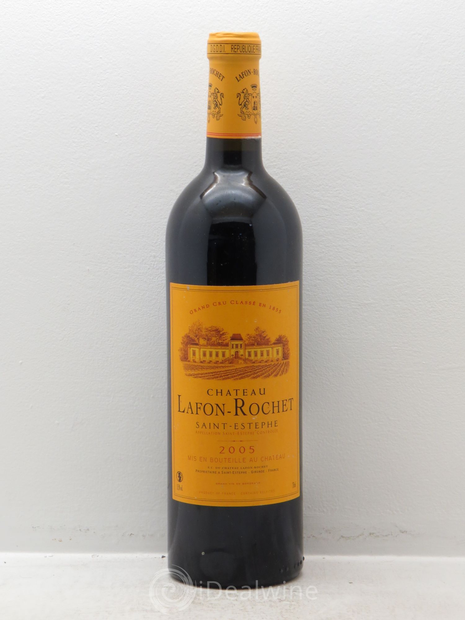Château Lafon Rochet 4ème Grand Cru Classé (sans prix de réserve) 2005 - Lot de 1 bouteille - 0