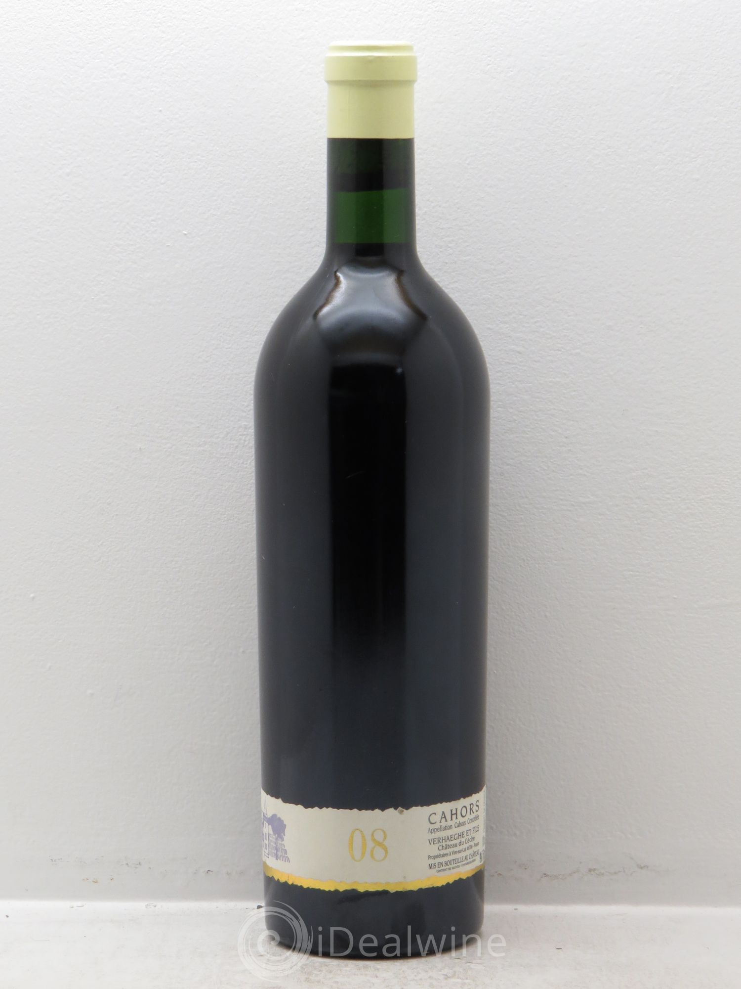 Cahors Château du Cèdre GC Pascal et Jean-Marc Verhaeghe  (sans prix de réserve) 2008 - Lot de 1 bouteille - 1