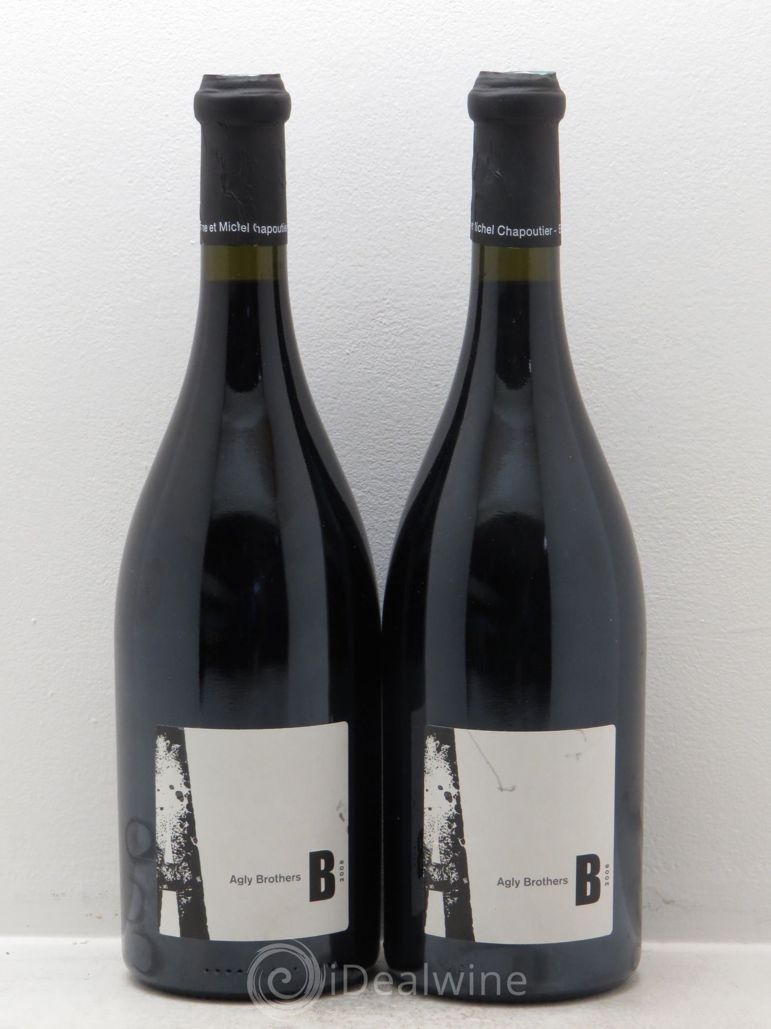 Côtes du Roussillon Agly Brothers Chapoutier (sans prix de réserve) 2008 - Lot de 2 bouteilles - 0