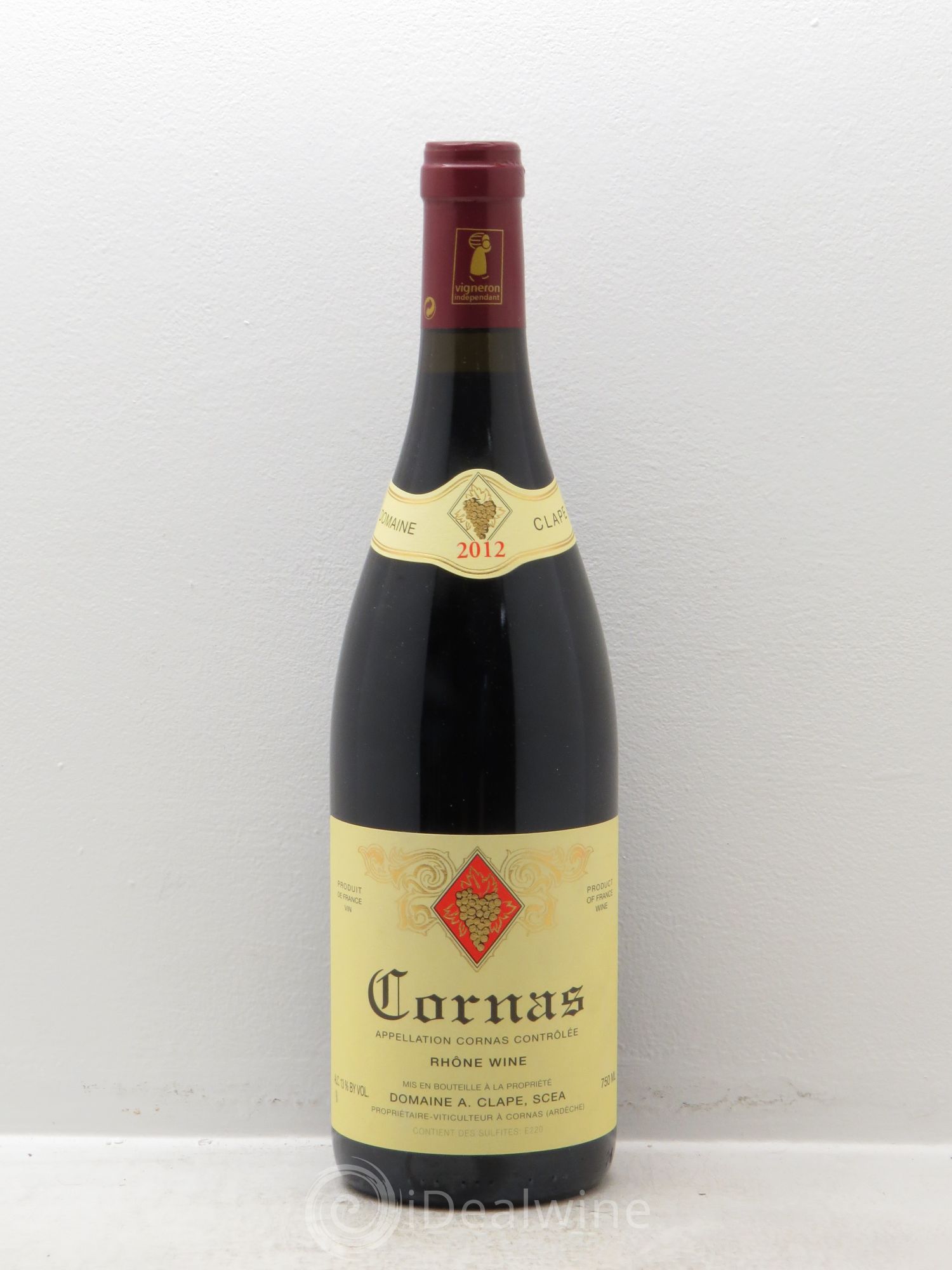 Cornas Auguste Clape (sans prix de réserve) 2012 - Lot de 1 bouteille - 0
