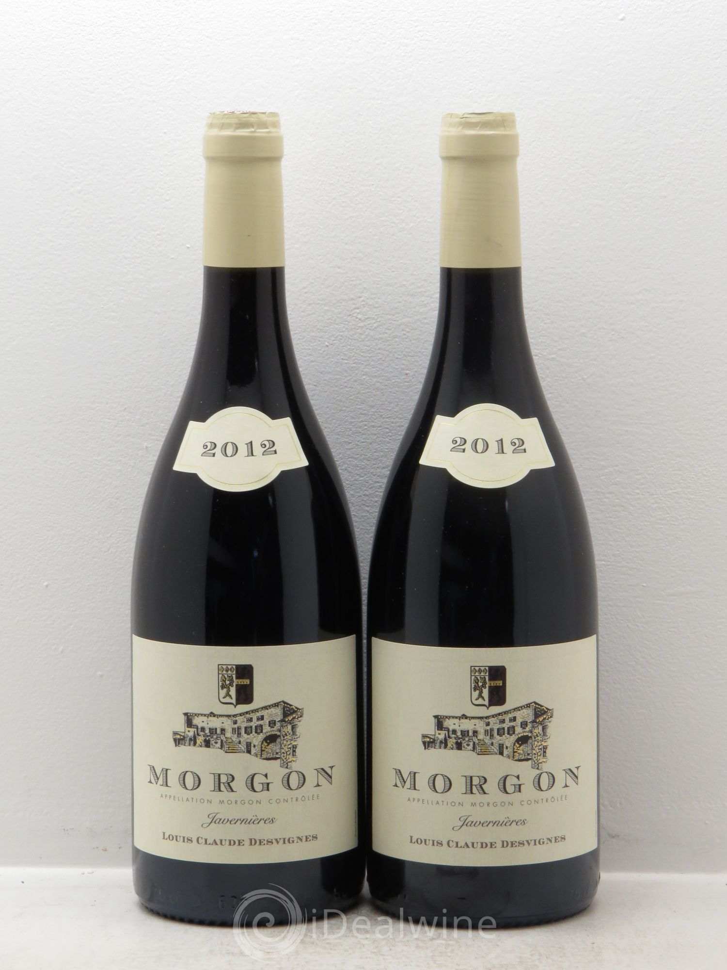 Morgon Côte de Py Javernières Louis-Claude Desvignes (sans prix de réserve) 2012 - Lot de 2 bouteilles - 0