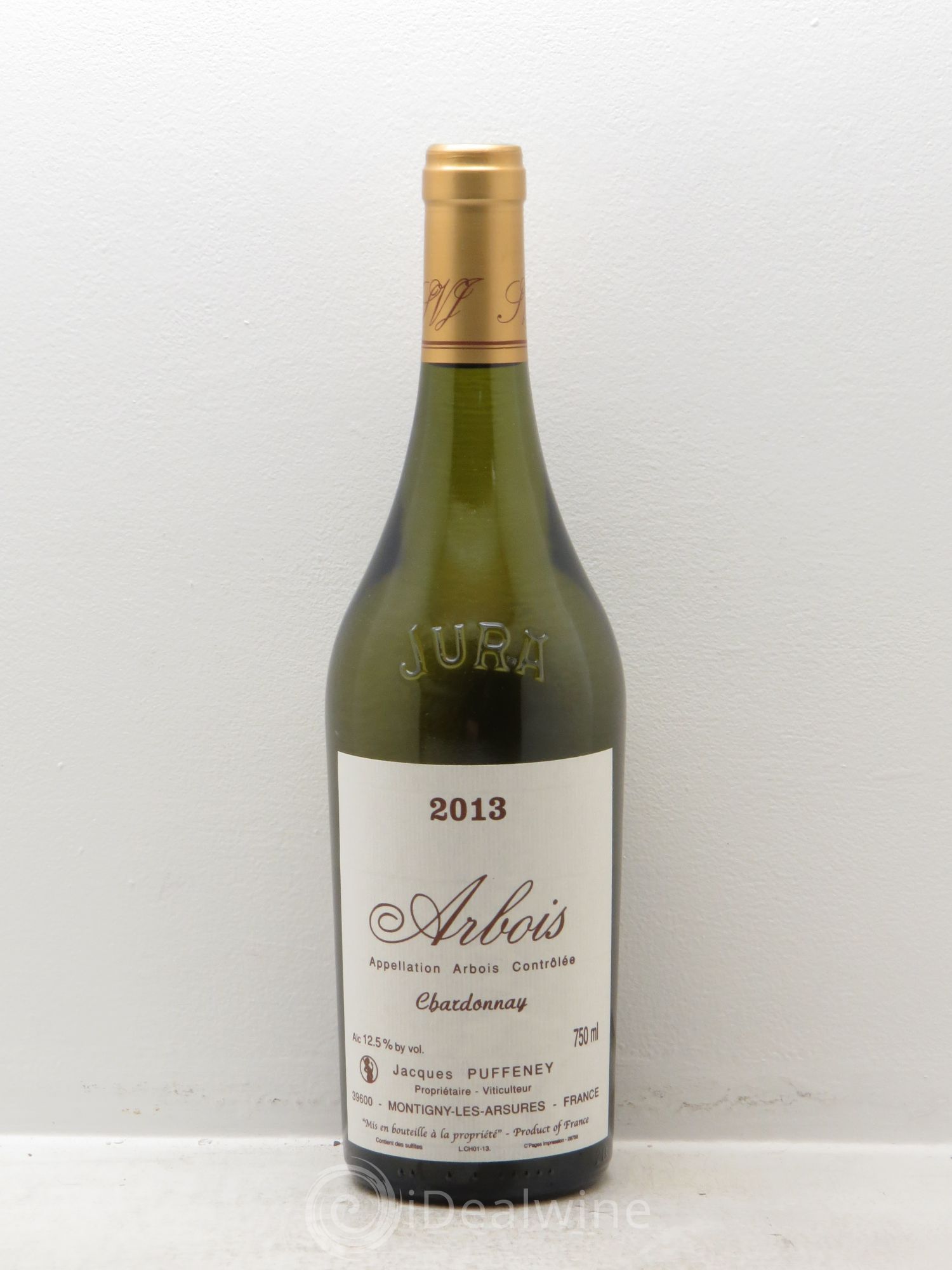 Arbois Chardonnay Puffeney (sans prix de réserve) 2013 - Posten von 1 Flasche - 0