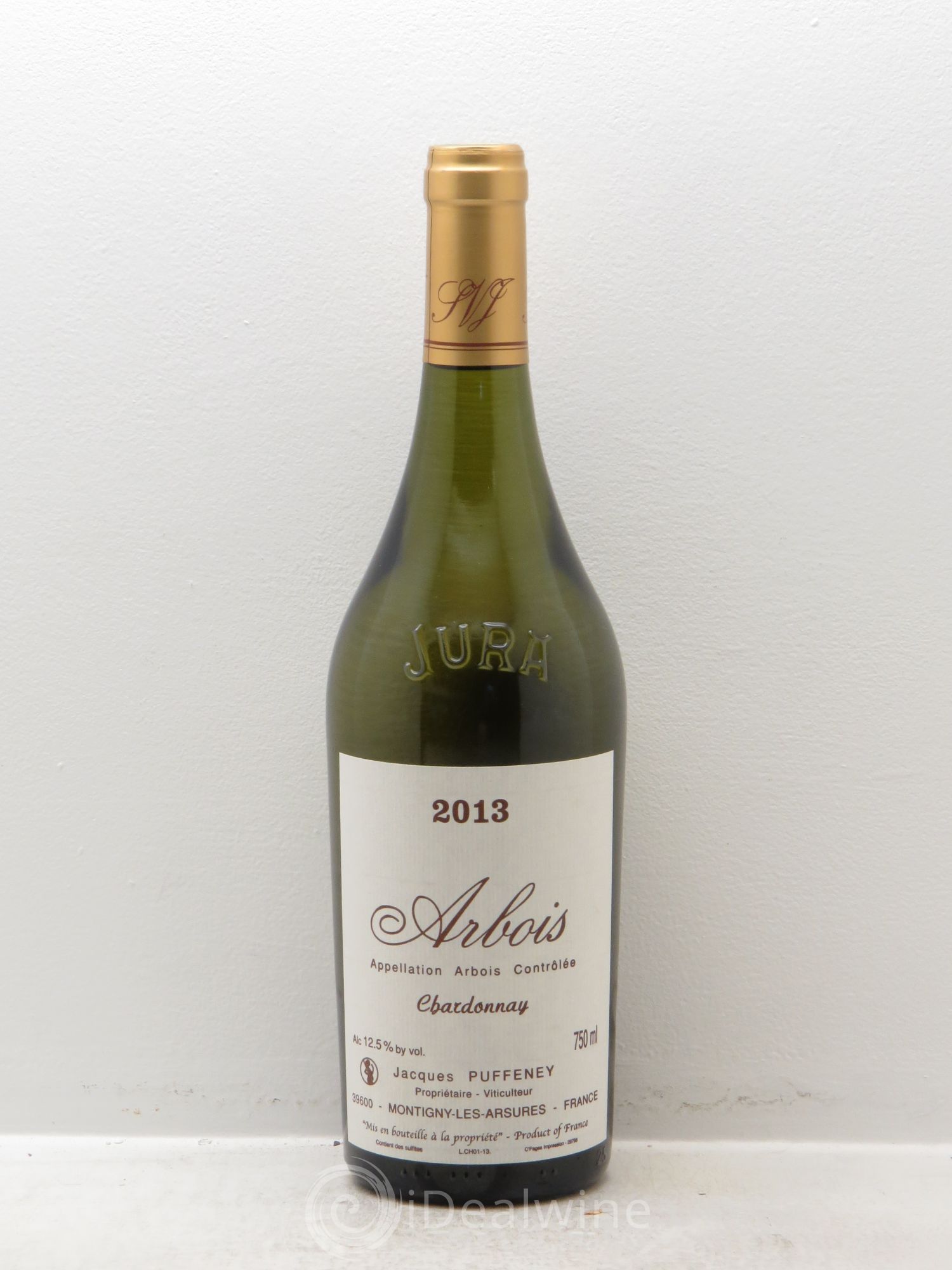 Arbois Chardonnay Puffeney (sans prix de réserve) 2013 - Posten von 1 Flasche - 0