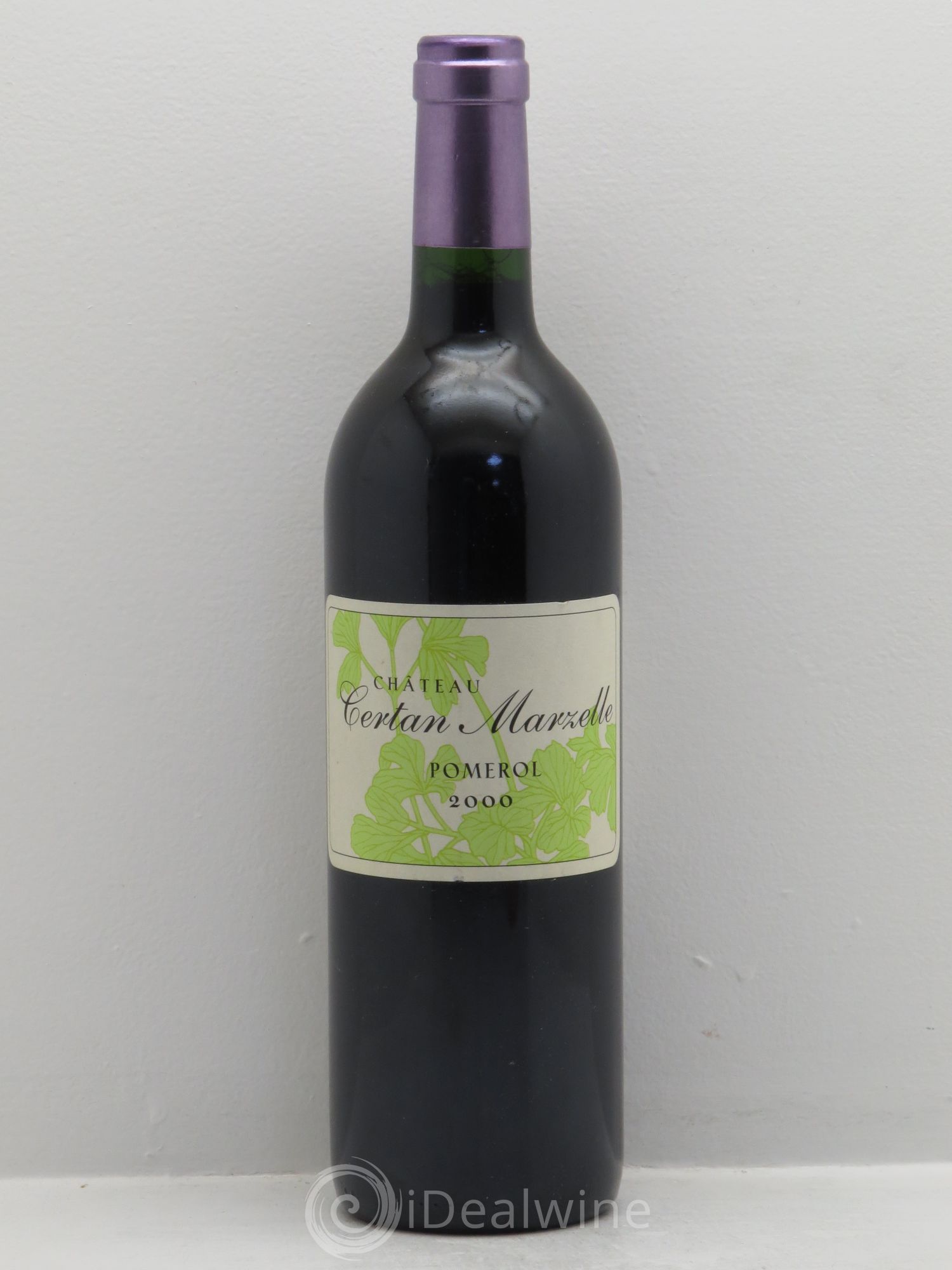 Pomerol Certan Marzelle (sans prix de réserve) 2000 - Posten von 1 Flasche - 0