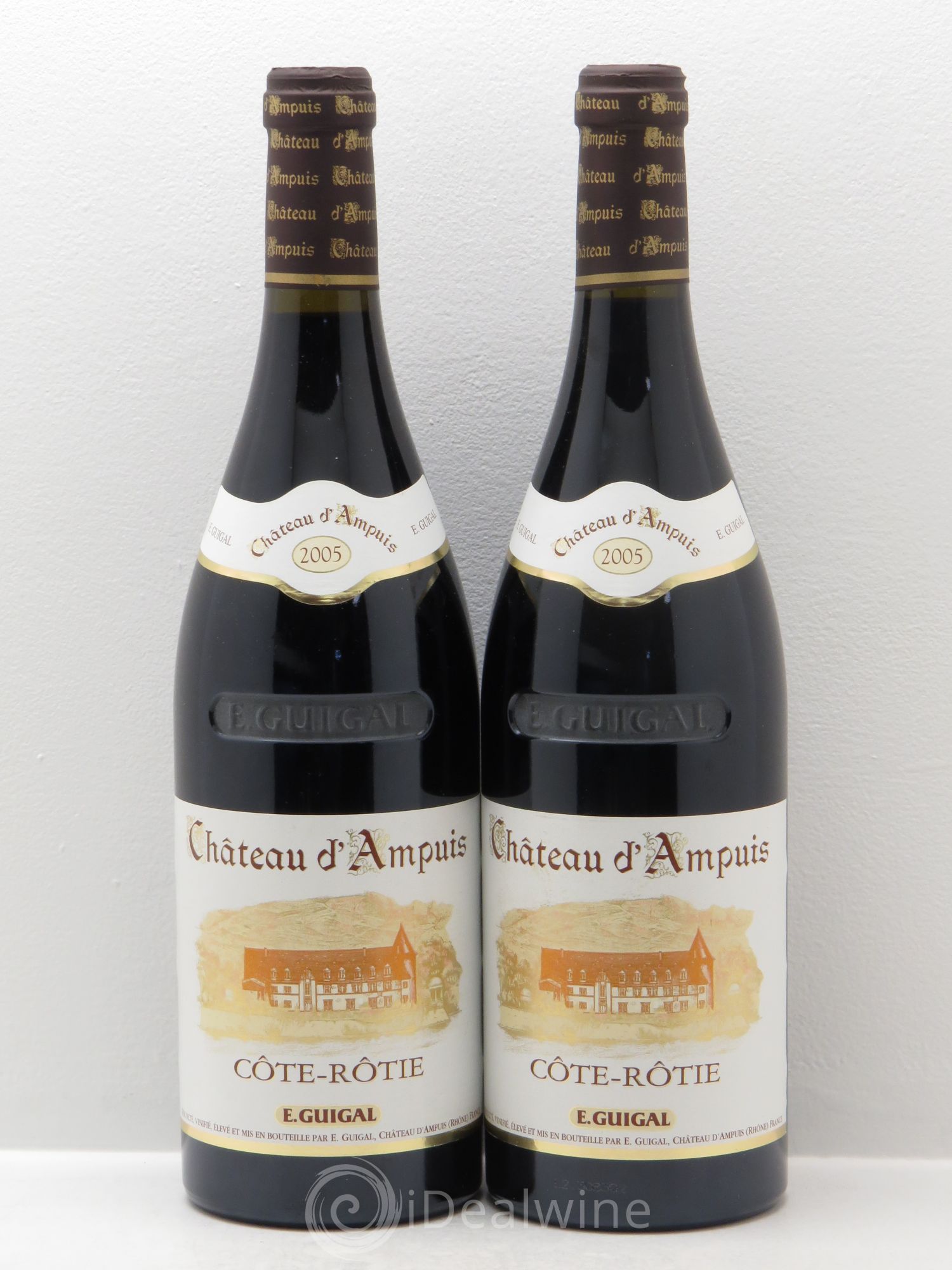 Côte-Rôtie Château d'Ampuis Guigal 2005 - Lot de 2 bouteilles - 0