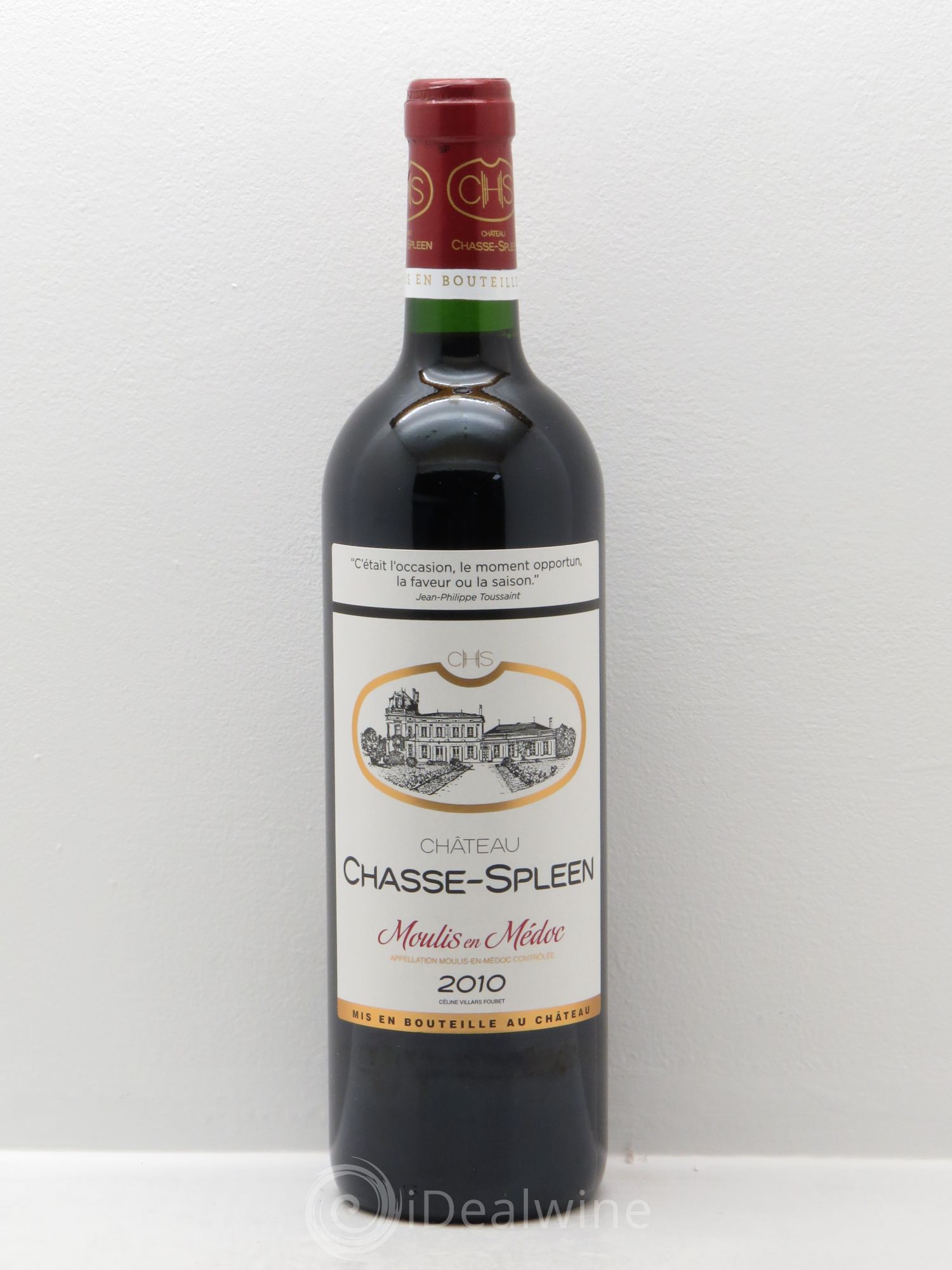 Château Chasse Spleen 2010 - Lot de 6 bouteilles - 0