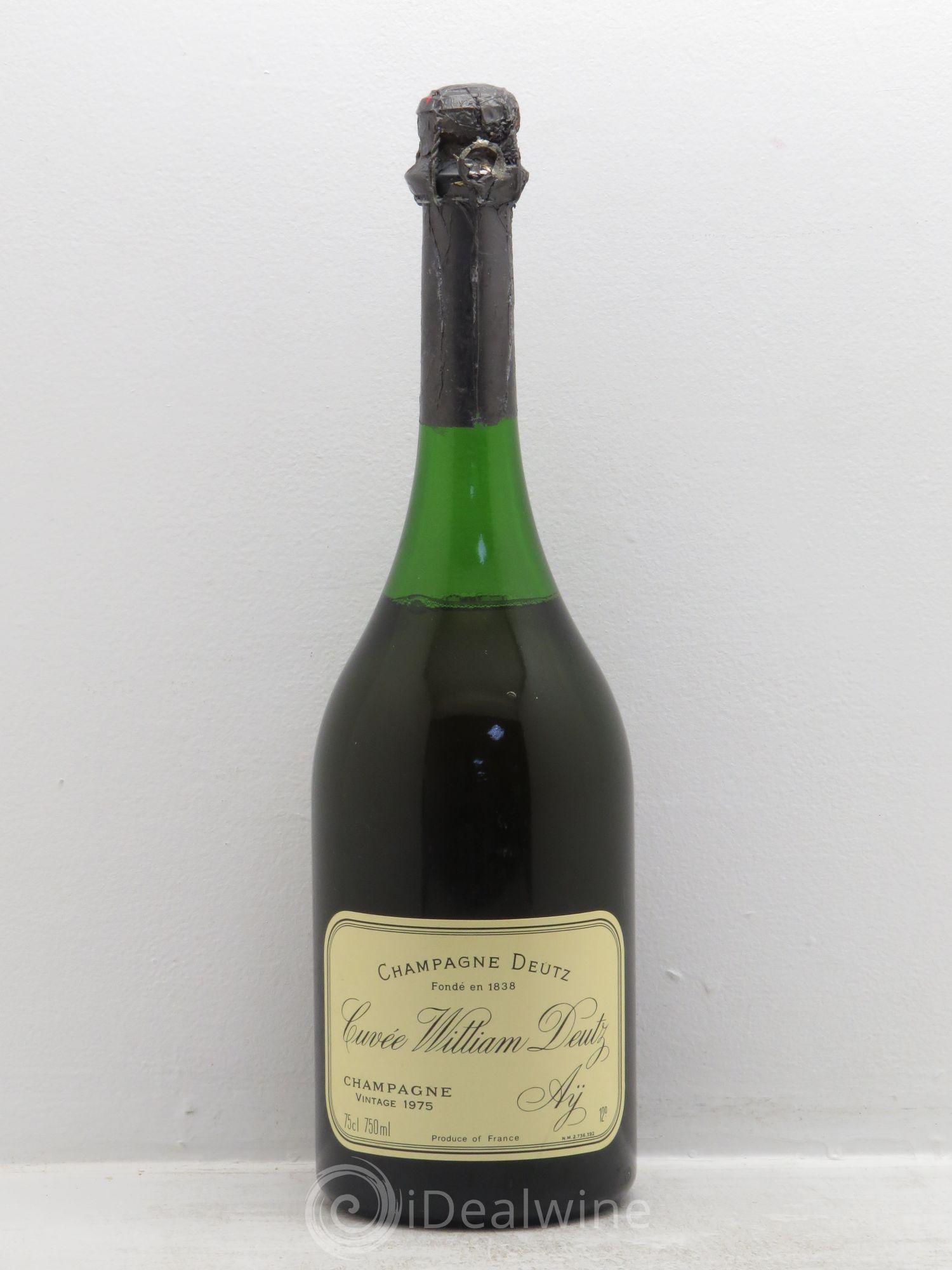 Cuvée William Deutz Deutz 1975 - Lot de 1 bouteille - 0