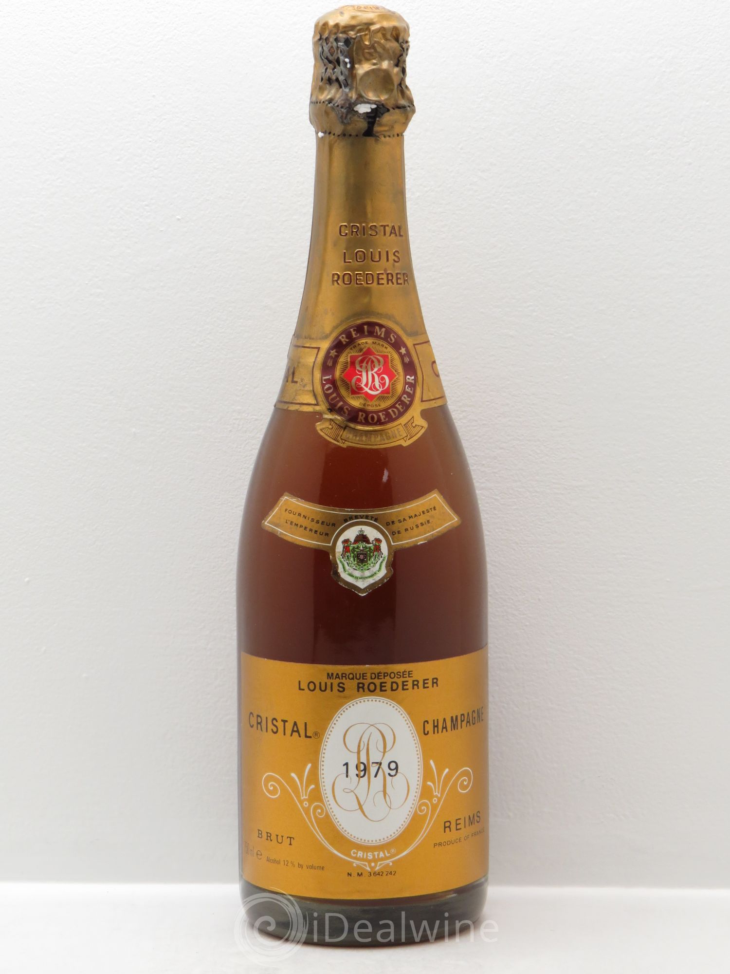 Cristal Louis Roederer 1979 - Lot de 1 bouteille - 0