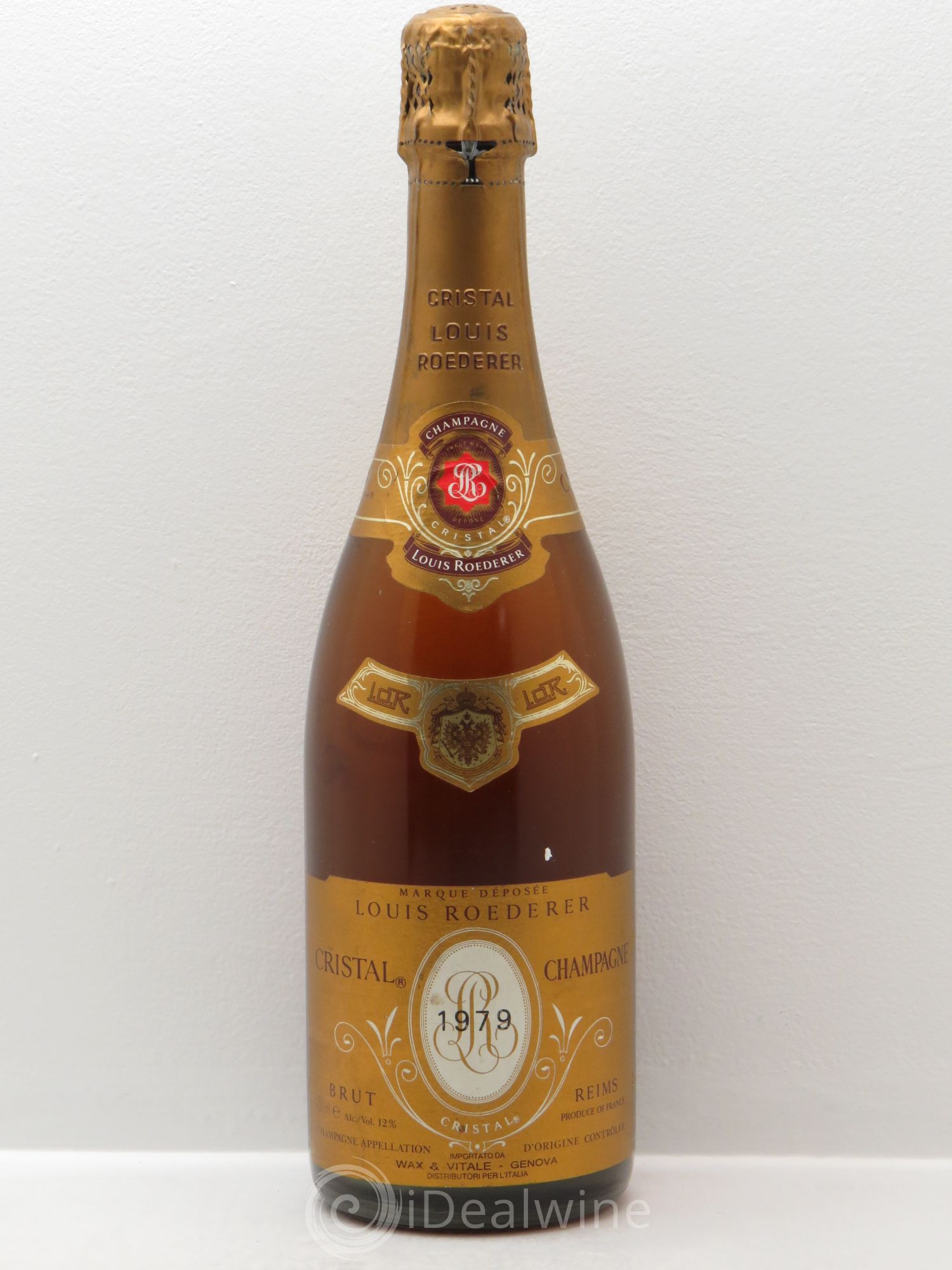 Cristal Louis Roederer 1979 - Lot de 1 bouteille - 0