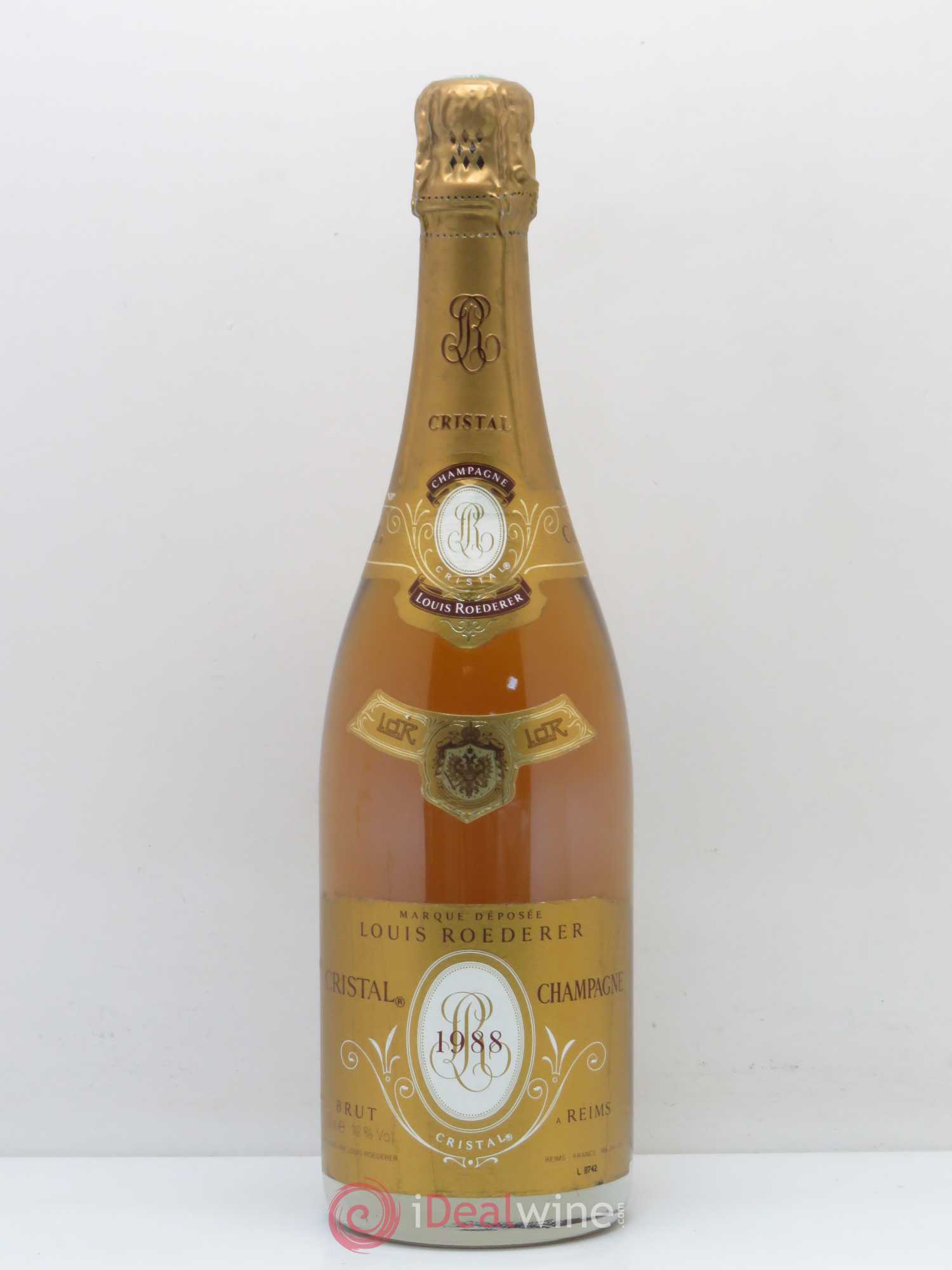 Cristal Louis Roederer 1988 - Lot de 1 bouteille - 0