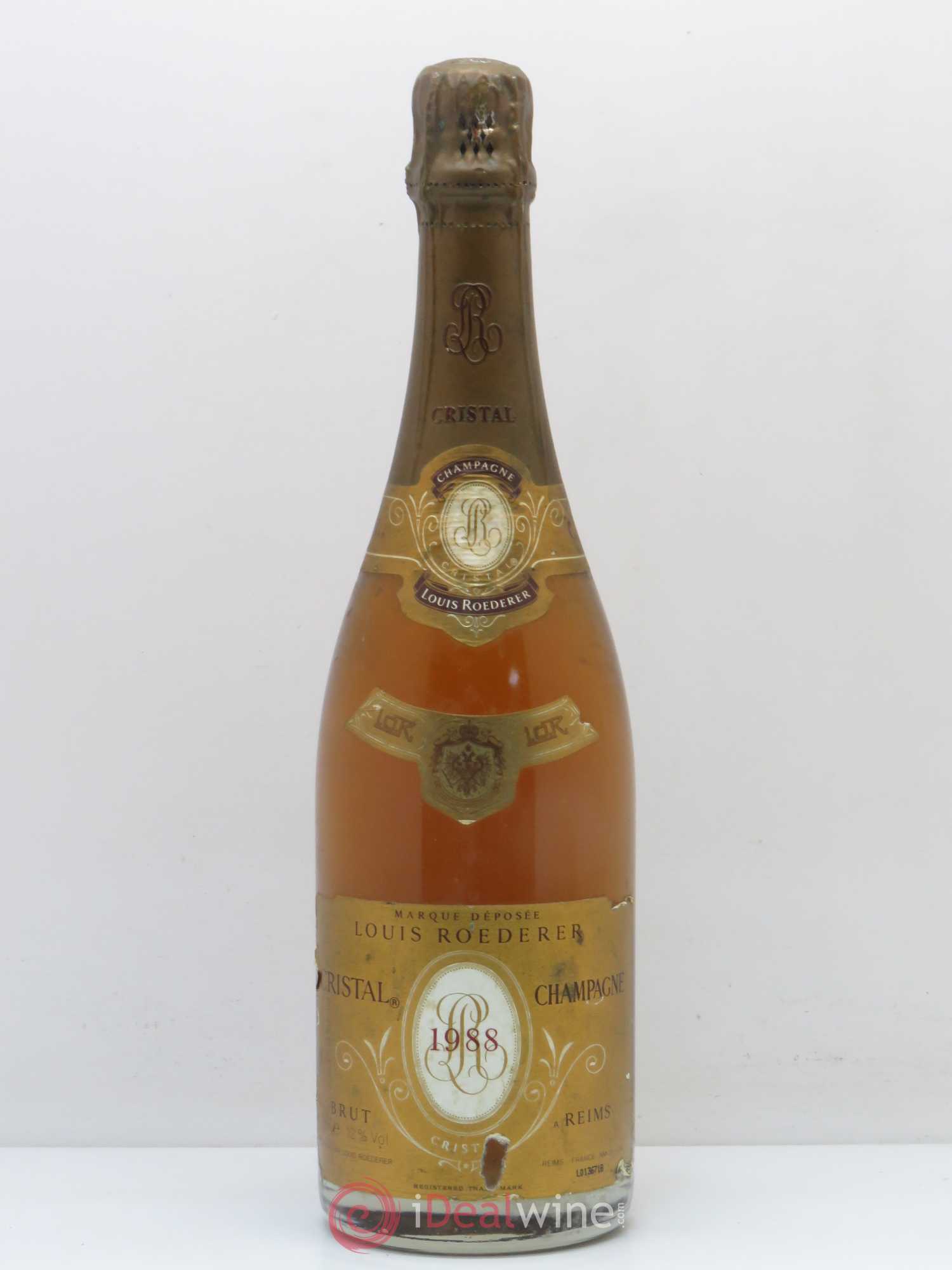 Cristal Louis Roederer 1988 - Lot de 1 bouteille - 0