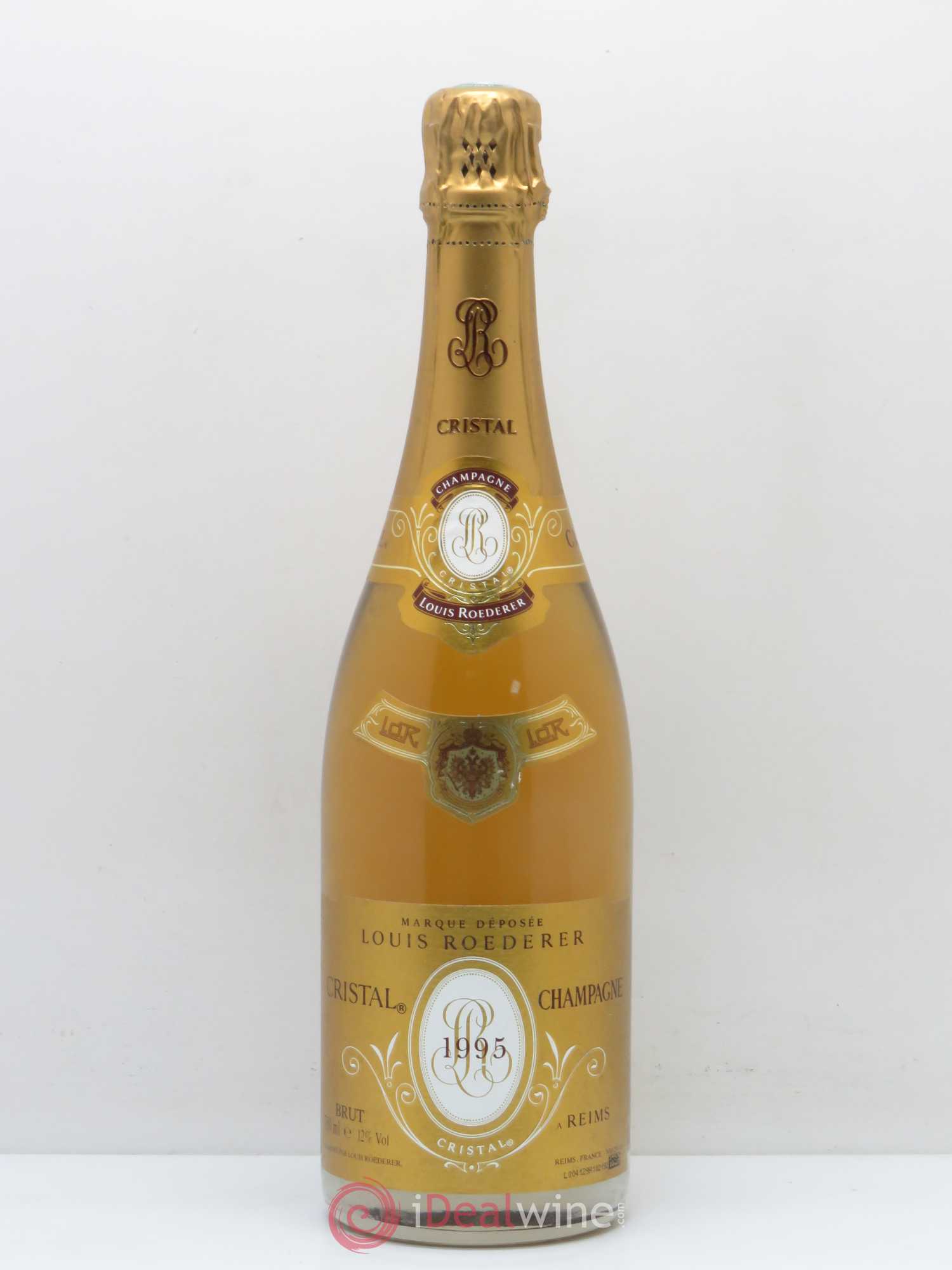 Cristal Louis Roederer 1995 - Lot de 1 bouteille - 0