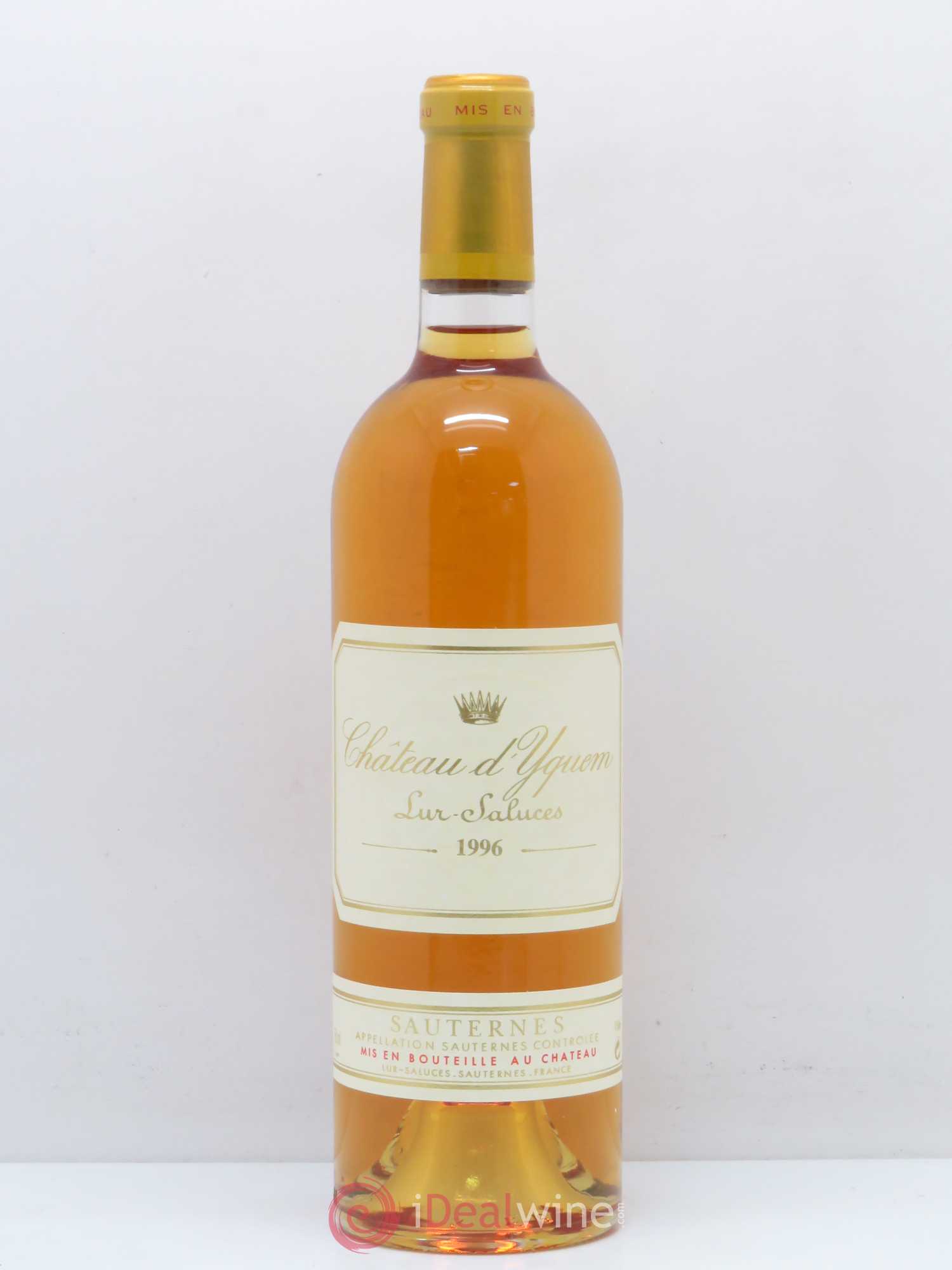 Château d' Yquem 1er Cru Classé Supérieur 1996 - Lotto di 1 bottiglia - 0