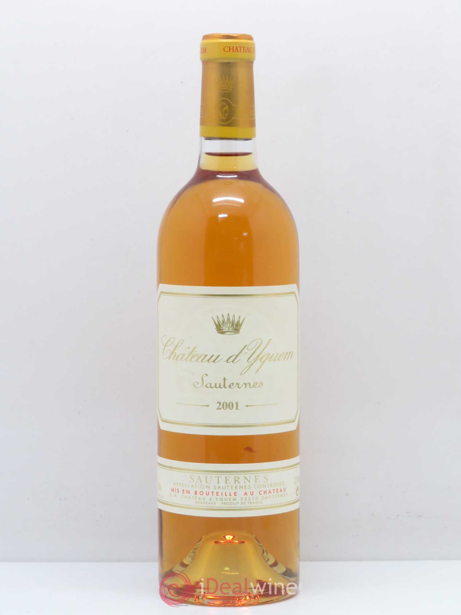 Château d' Yquem 1er Cru Classé Supérieur 2001 - Lotto di 1 bottiglia - 0
