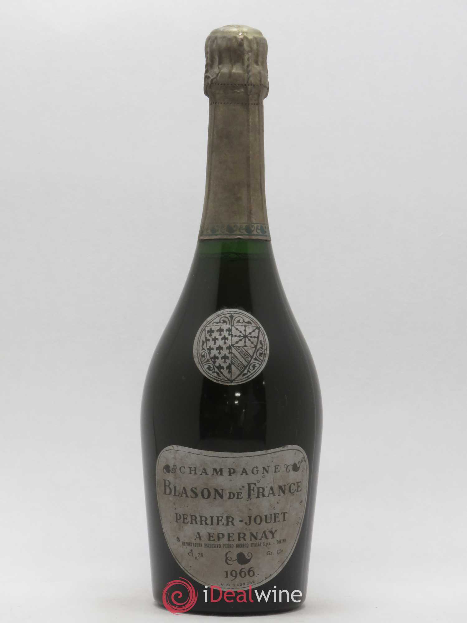 Blason de France Perrier-Jouët 1966 - Lot de 1 bouteille - 0