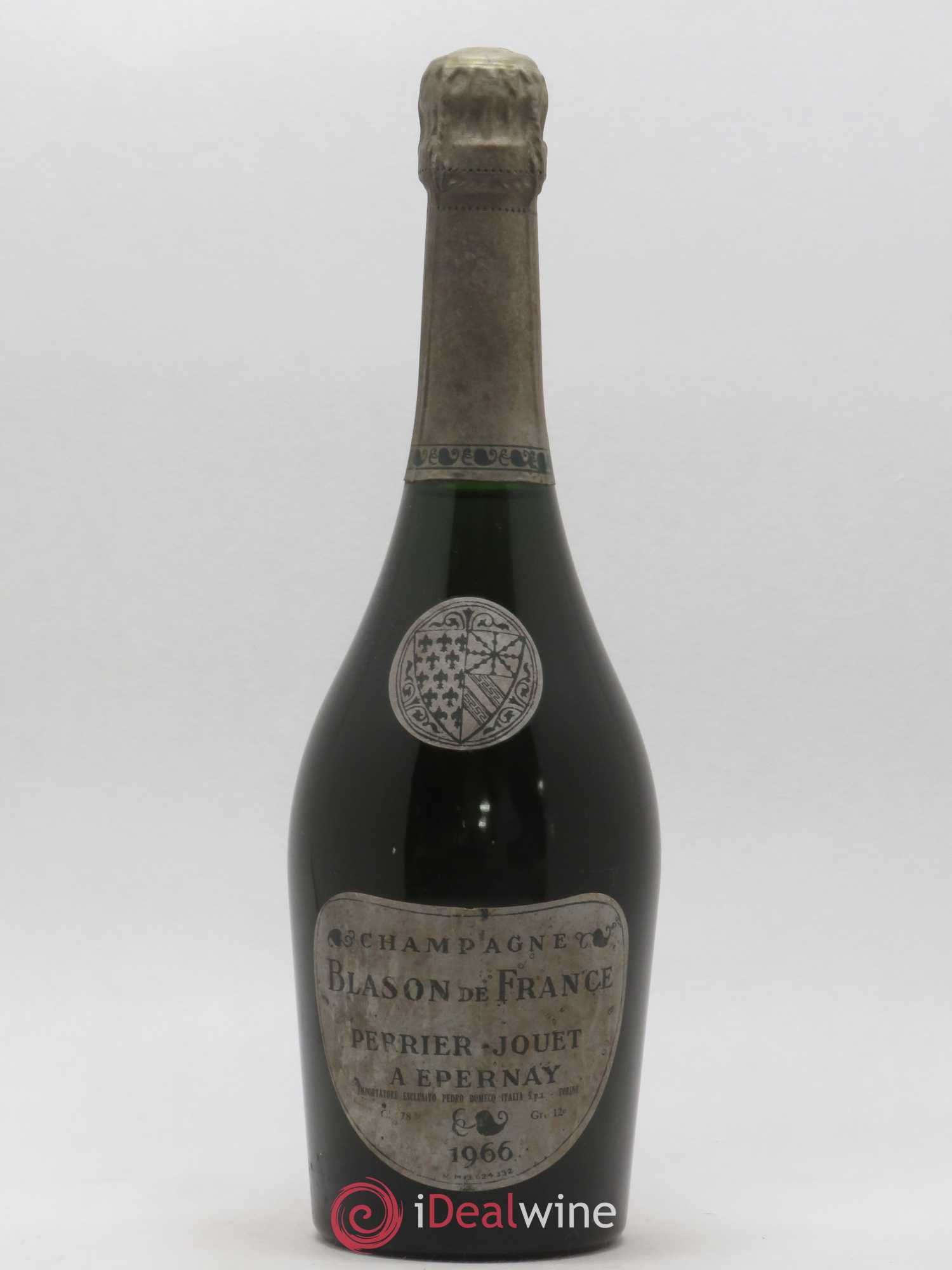 Blason de France Perrier-Jouët 1966 - Lot de 1 bouteille - 0
