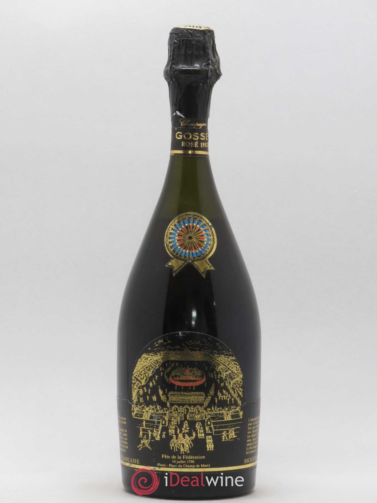 Champagne - Gosset 1982 - Lot de 1 bouteille - 0