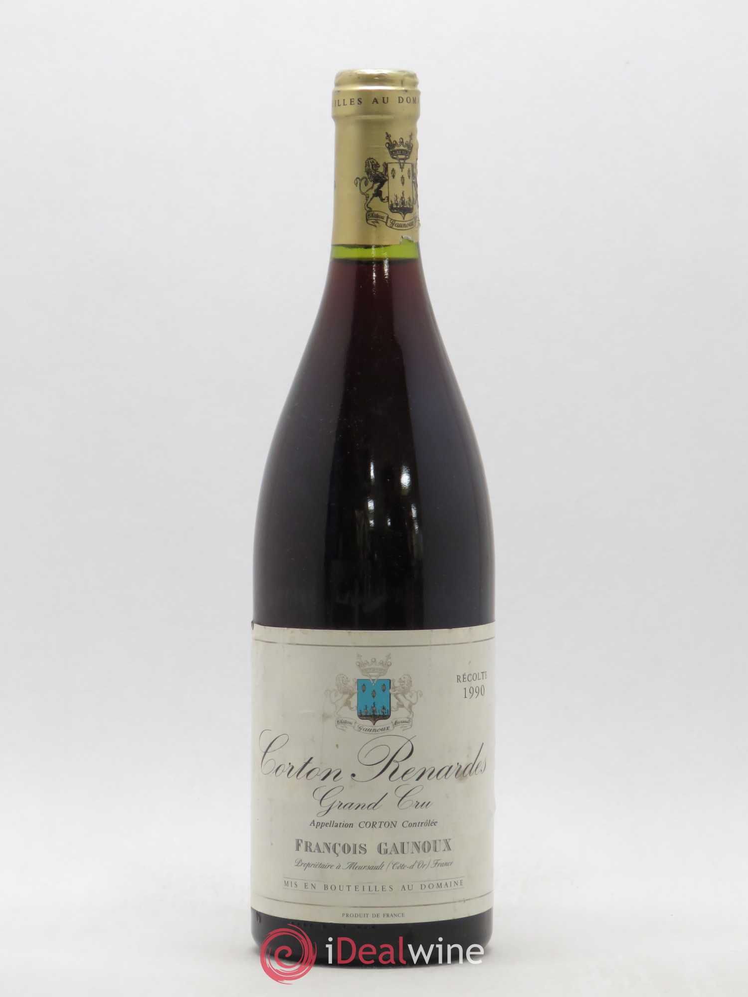 Corton Grand Cru Renardes François Gaunoux 1990 - Posten von 1 Flasche - 0