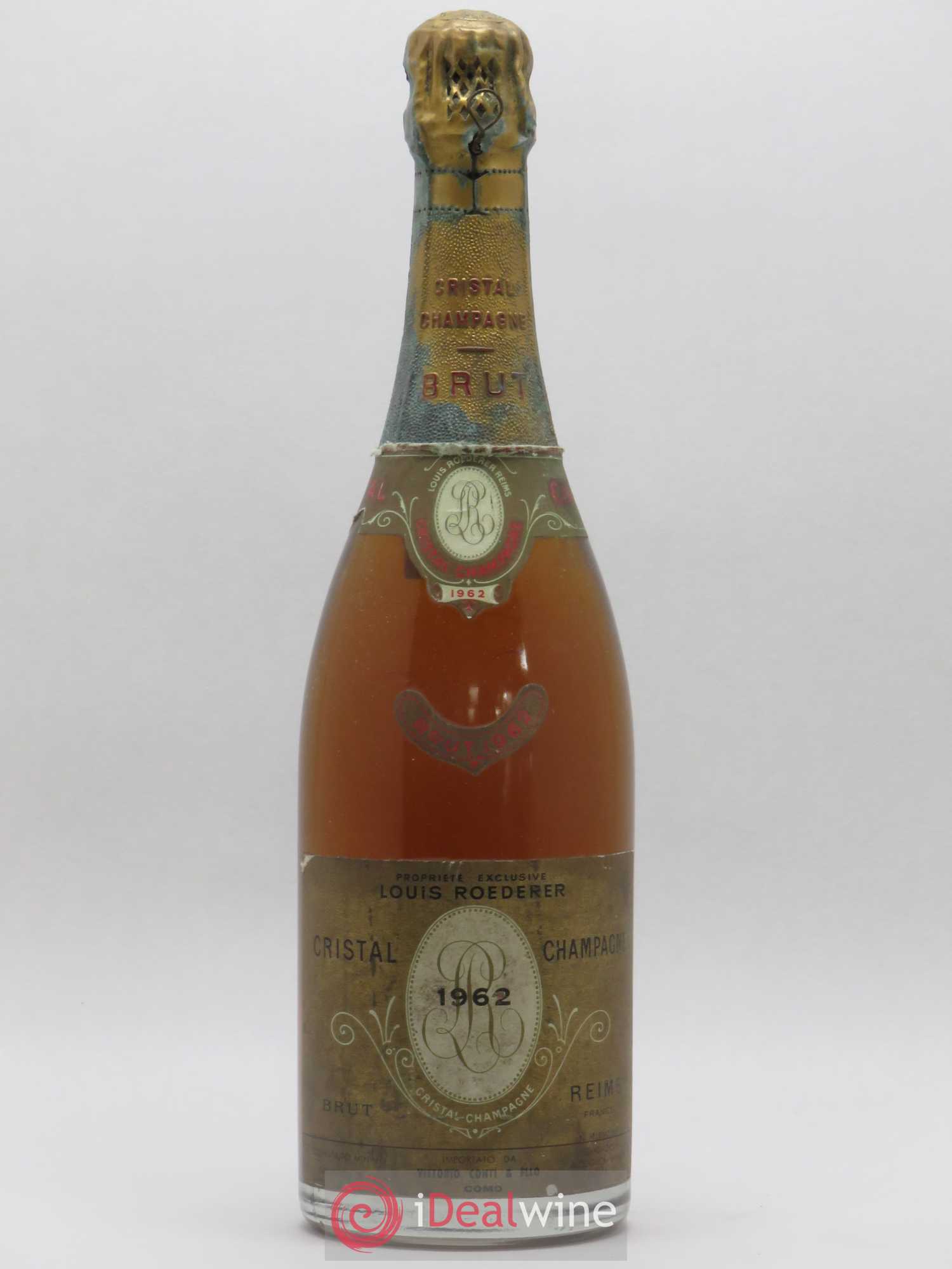 Cristal Louis Roederer 1962 - Lot de 1 bouteille - 0