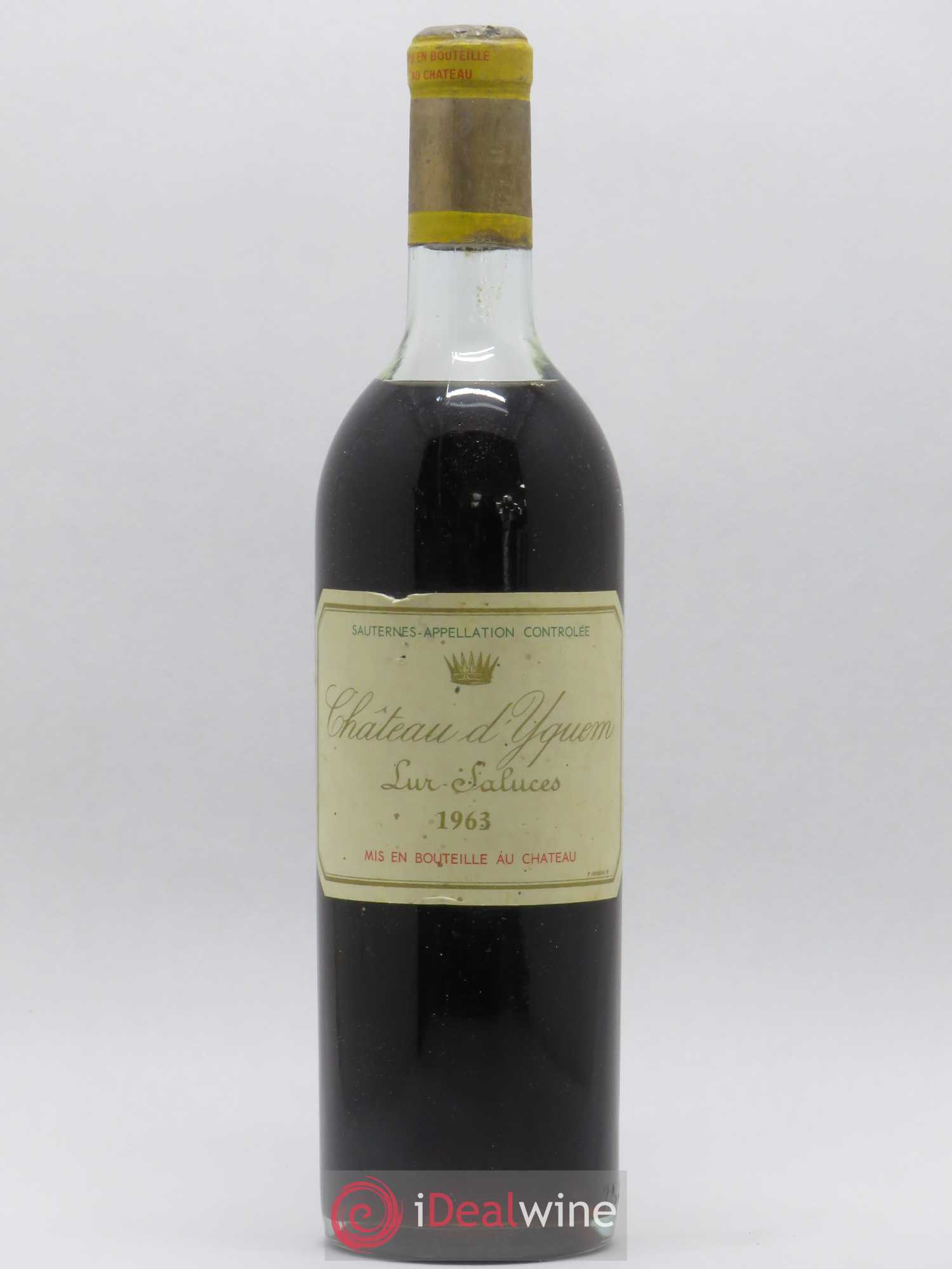 Château d' Yquem 1er Cru Classé Supérieur 1963 - Lotto di 1 bottiglia - 0