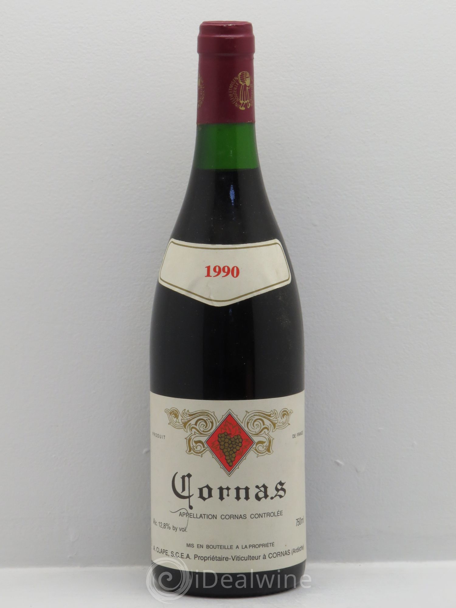 Cornas Auguste Clape 1990 - Lot de 1 bouteille - 0