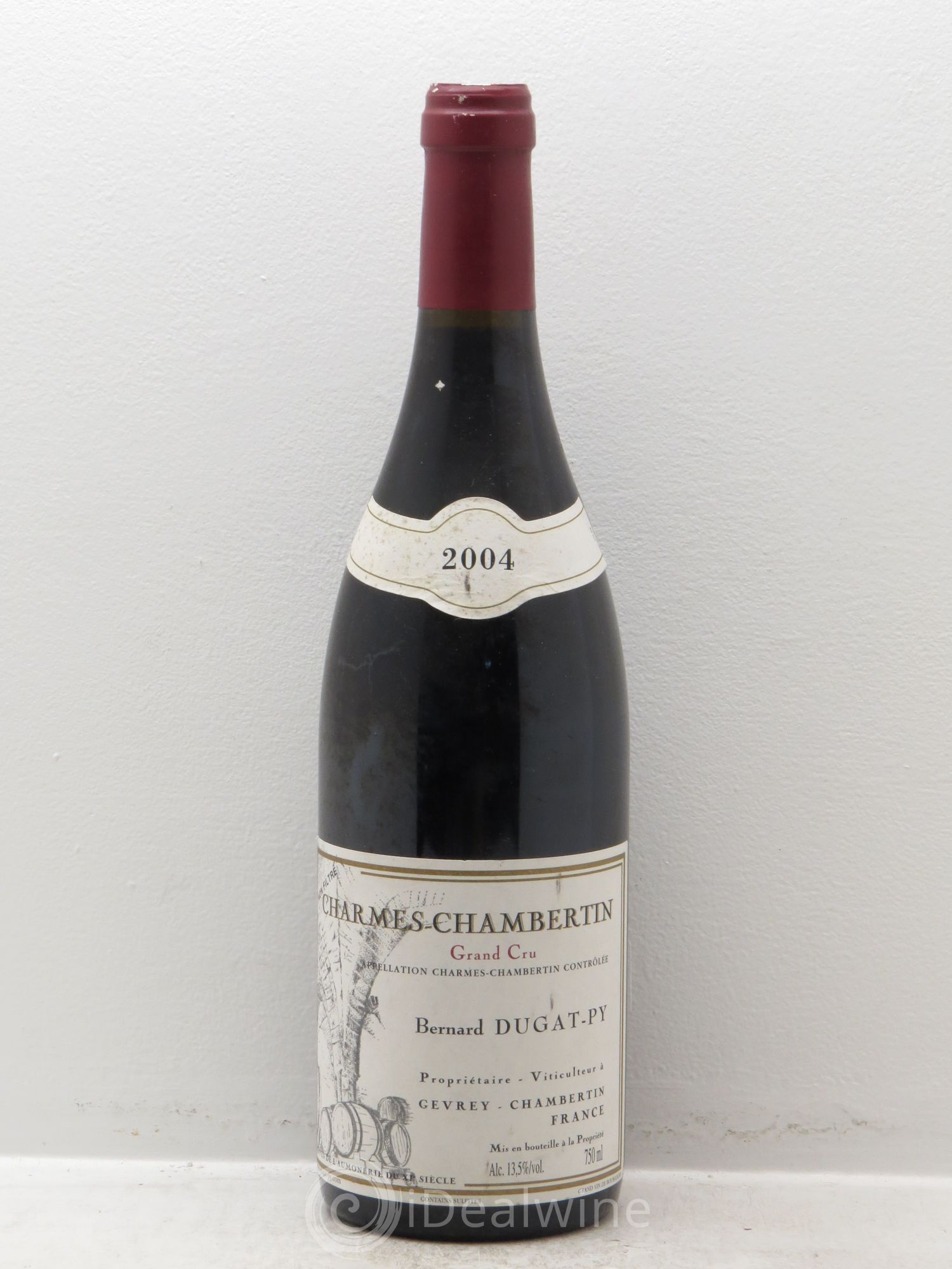 Charmes-Chambertin Grand Cru Dugat-Py 2004 - Lot de 1 bouteille - 0