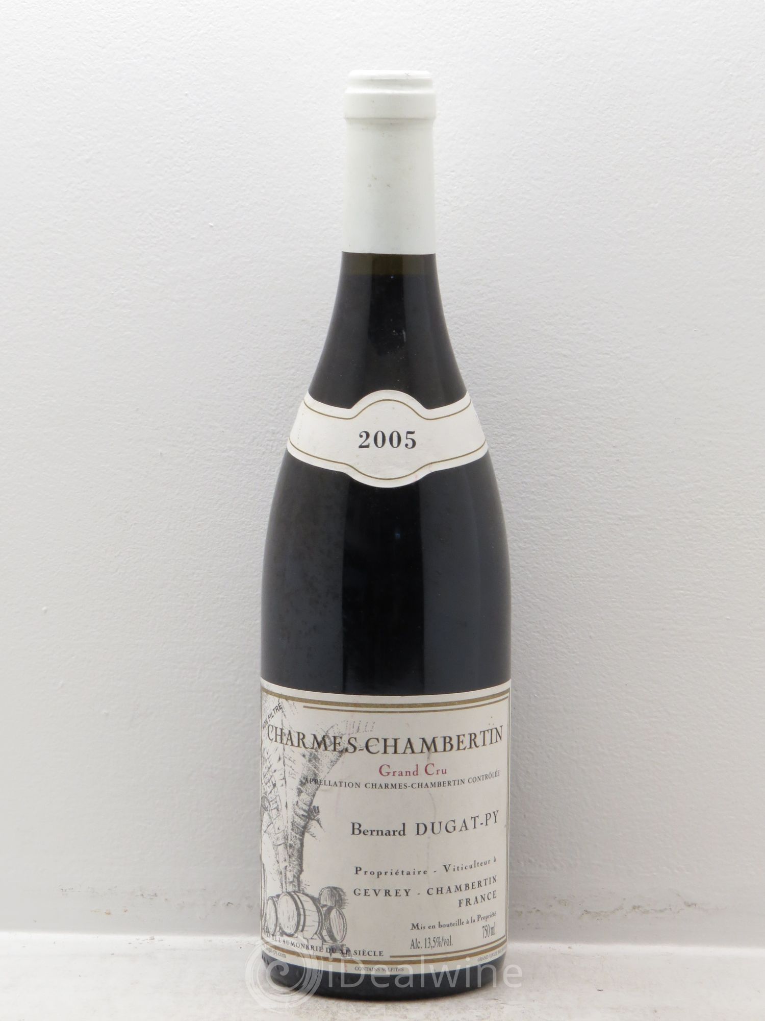 Charmes-Chambertin Grand Cru Dugat-Py 2005 - Lot de 1 bouteille - 0