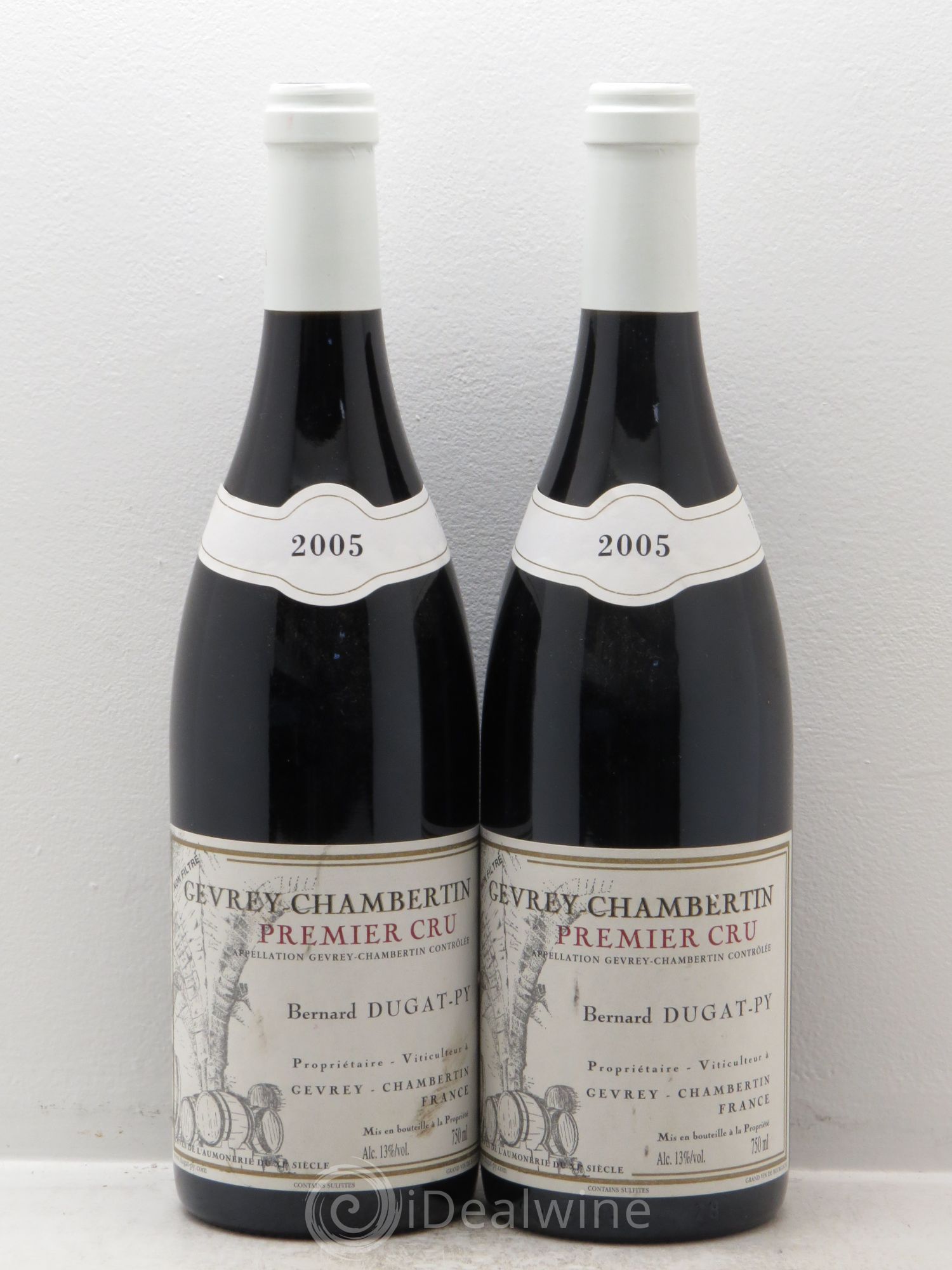 Gevrey-Chambertin 1er Cru Dugat-Py 2005 - Lot de 2 bouteilles - 0