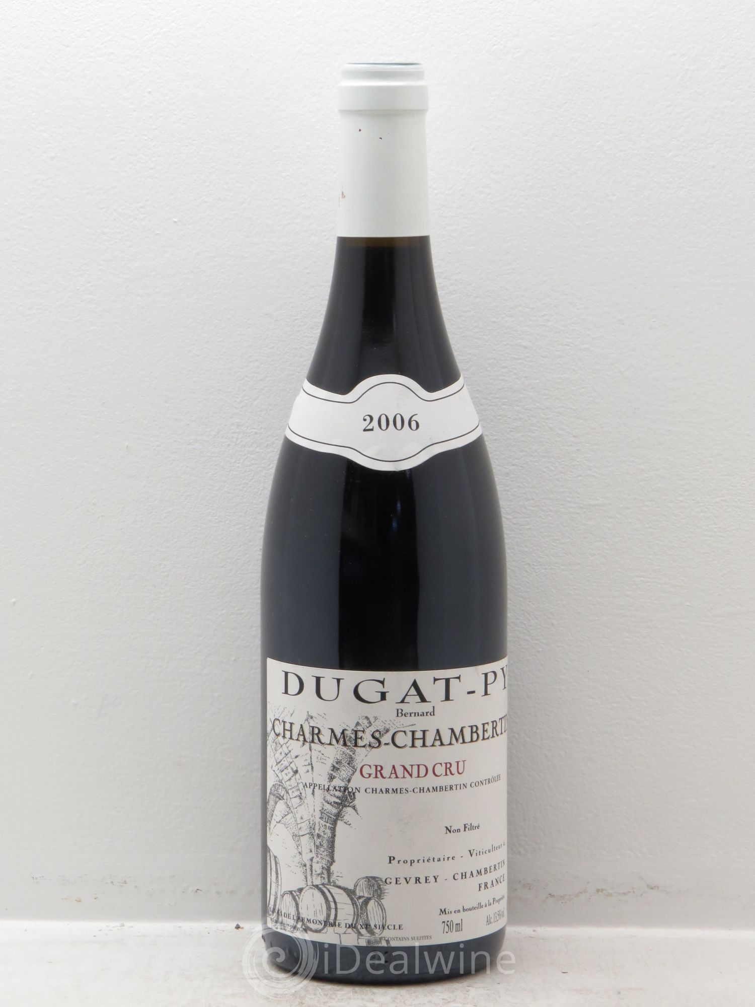 Charmes-Chambertin Grand Cru Dugat-Py 2006 - Lot de 1 bouteille - 0