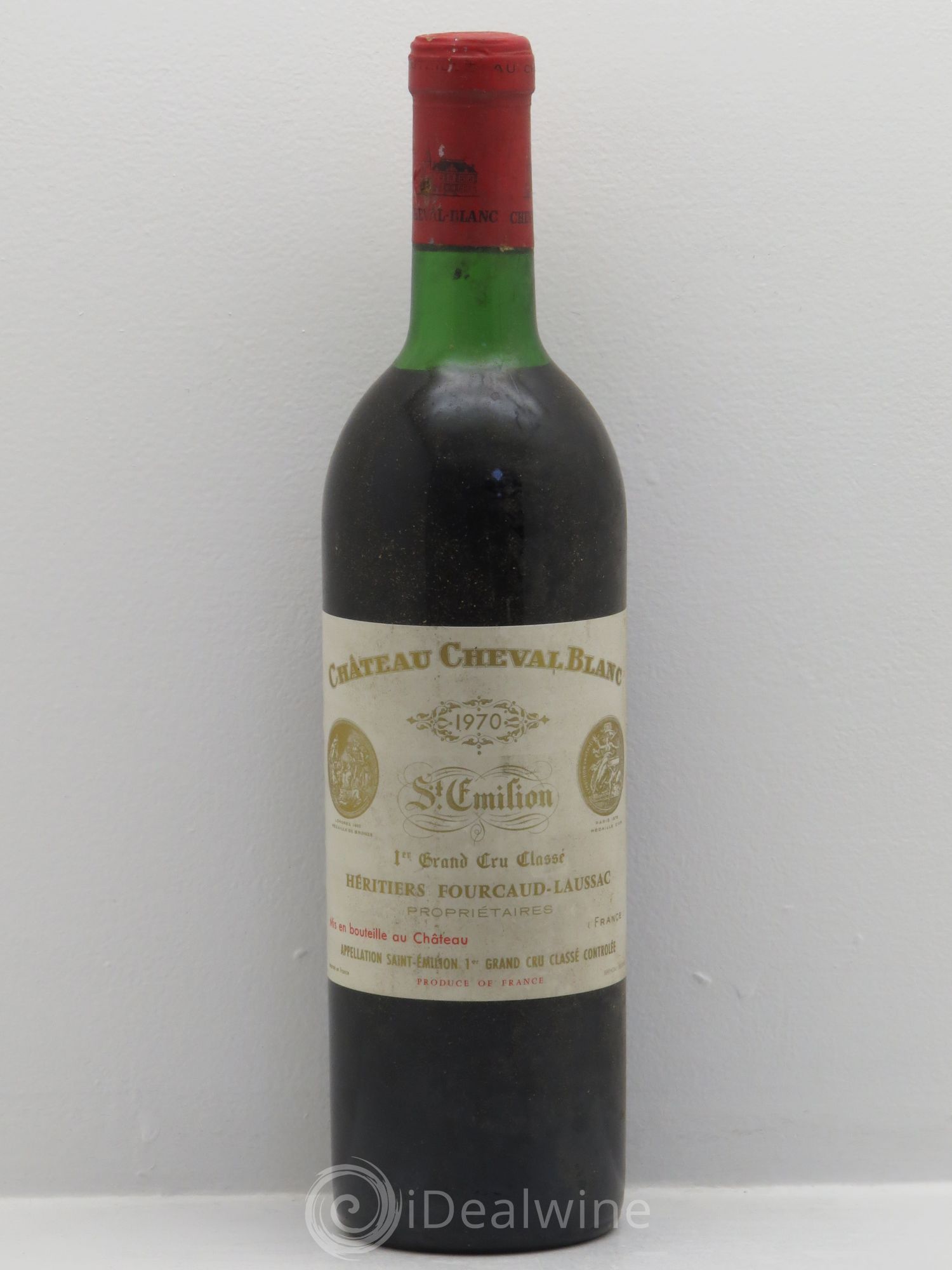 Château Cheval Blanc 1er Grand Cru Classé A 1970 - Lot de 1 bouteille - 0